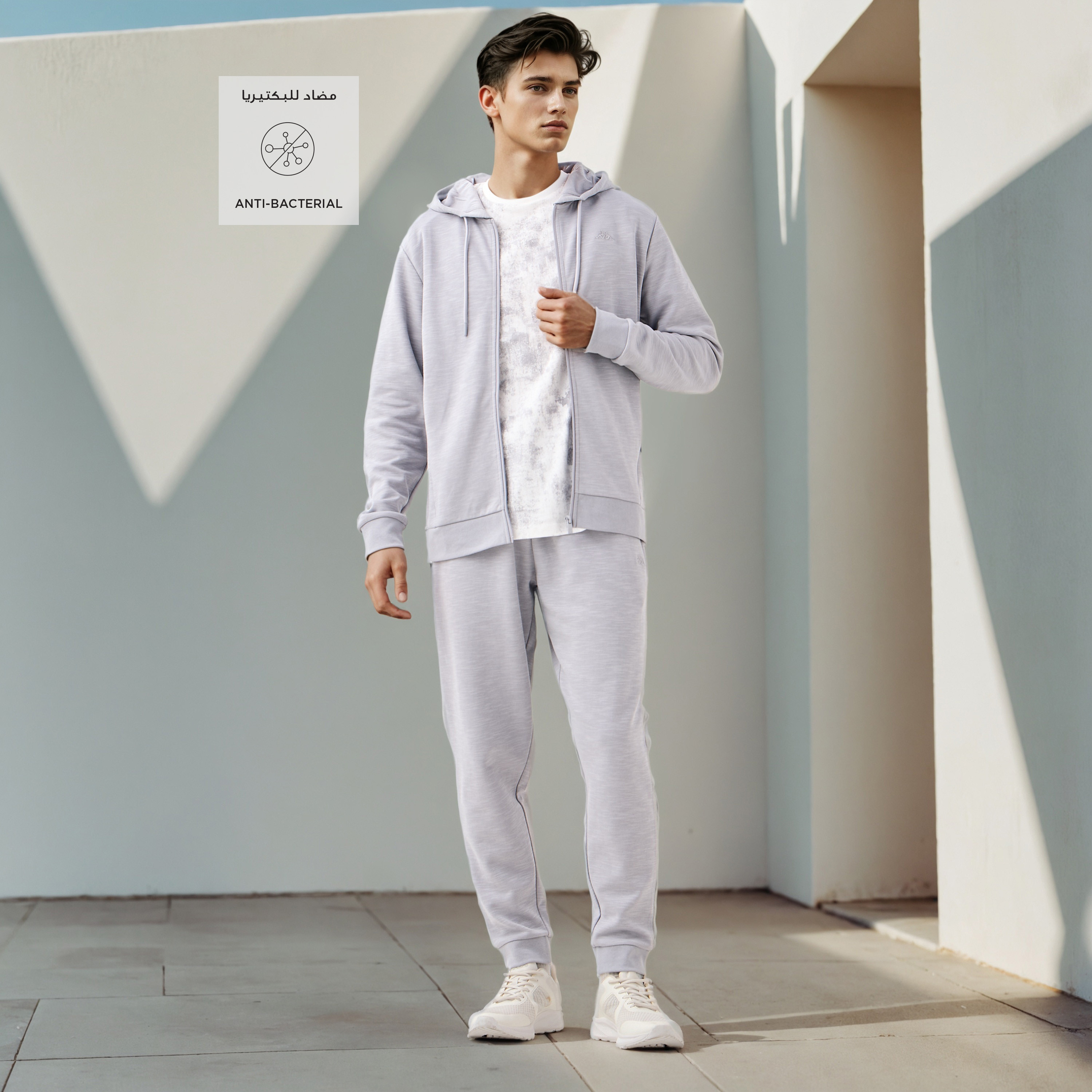 Kappa Zip Through Hoodie-men-winterwear-hoodiesandsweatshirts-image-2