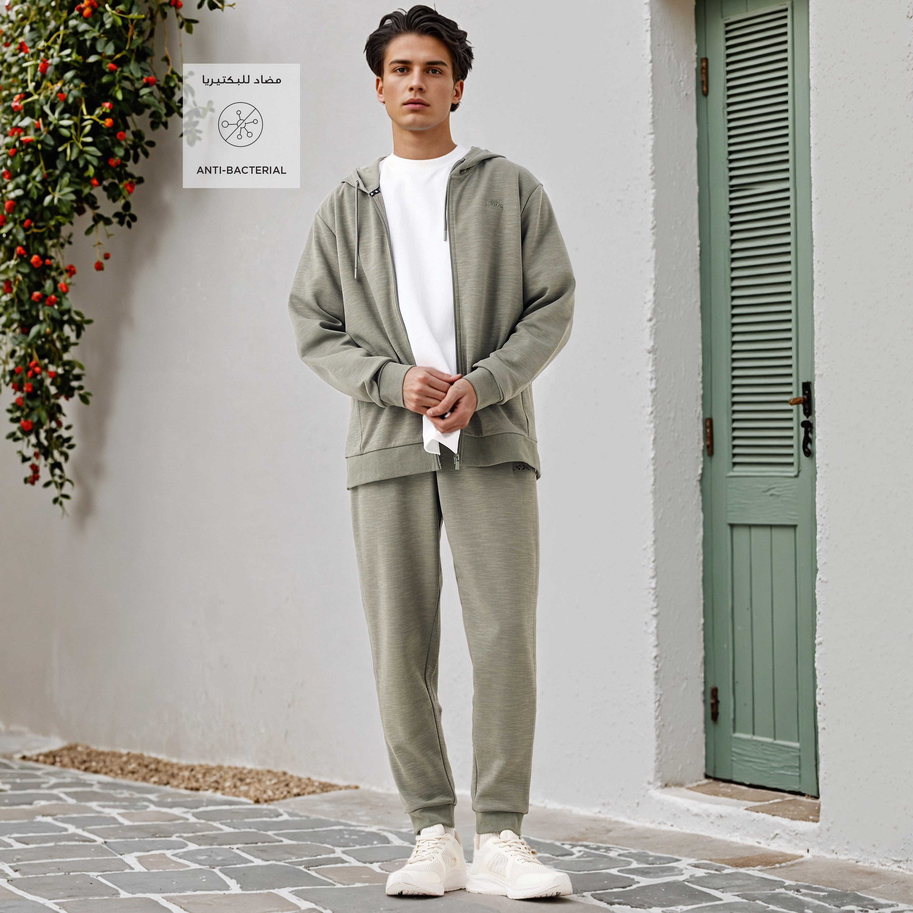 Kappa Zip Through Hoodie-men-winterwear-hoodiesandsweatshirts-image-2