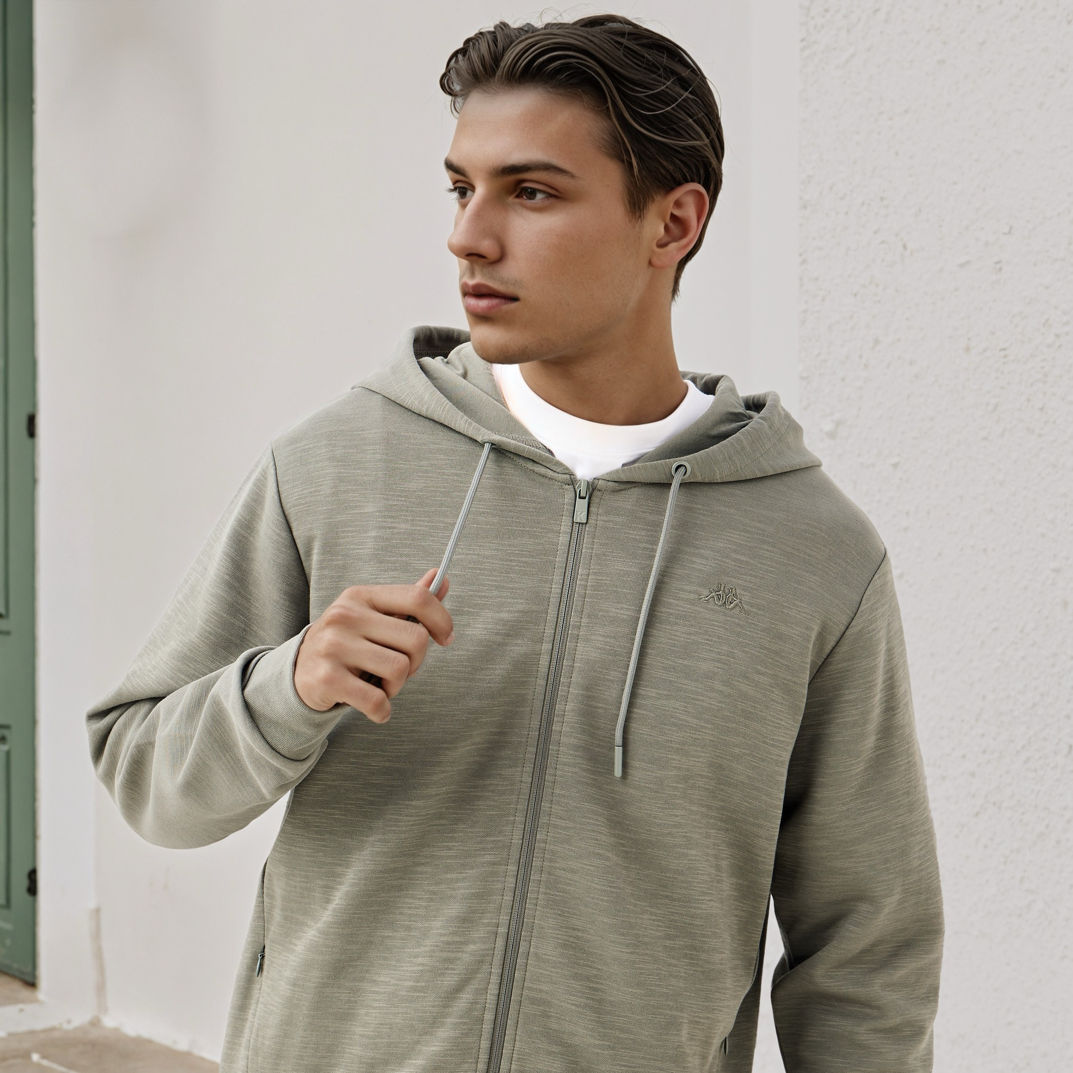 Kappa Zip Through Hoodie-men-winterwear-hoodiesandsweatshirts-image-4