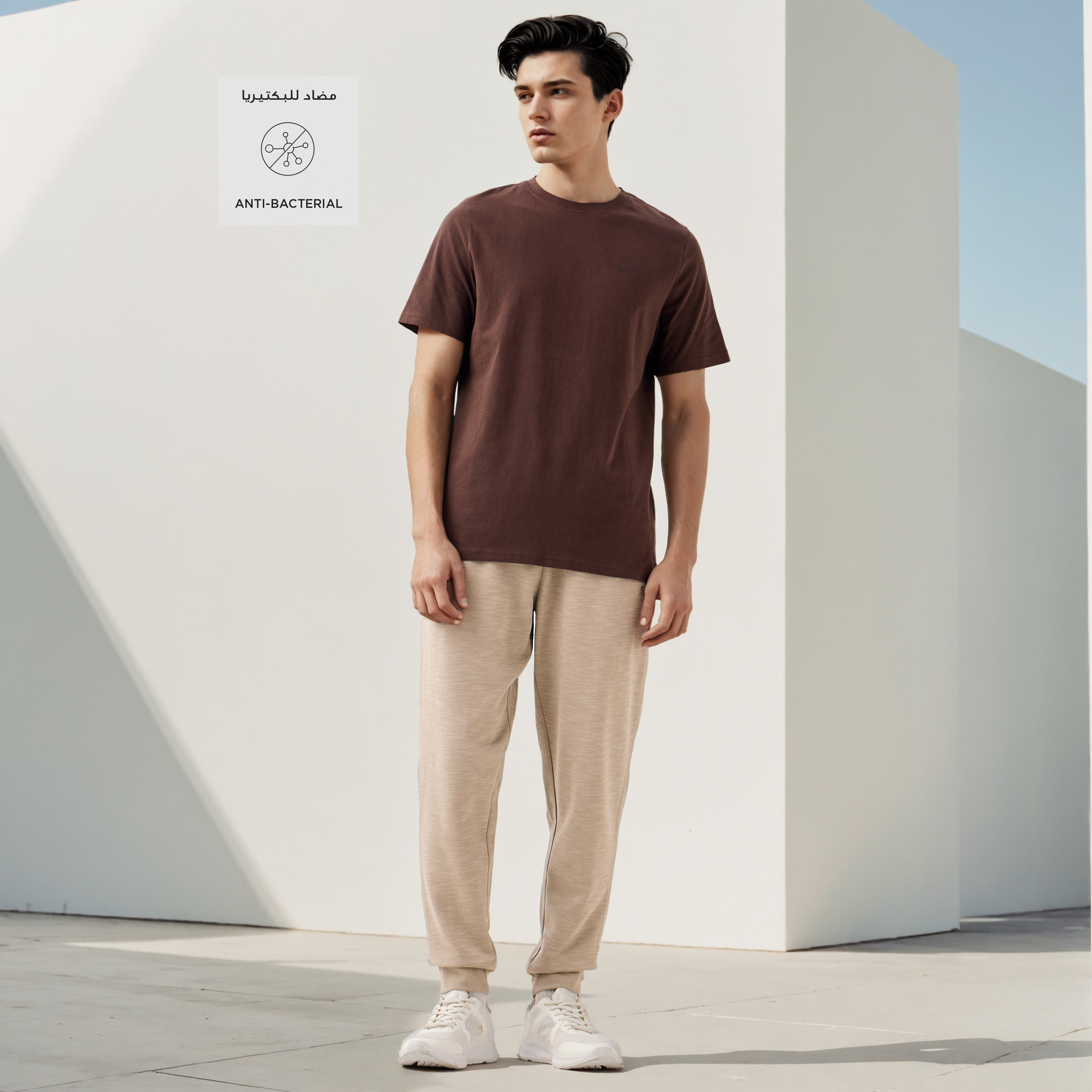 Kappa Jogger with Drawstring Waist and Pockets-men-clothing-sportswearandactivewear-bottoms-joggers-image-2