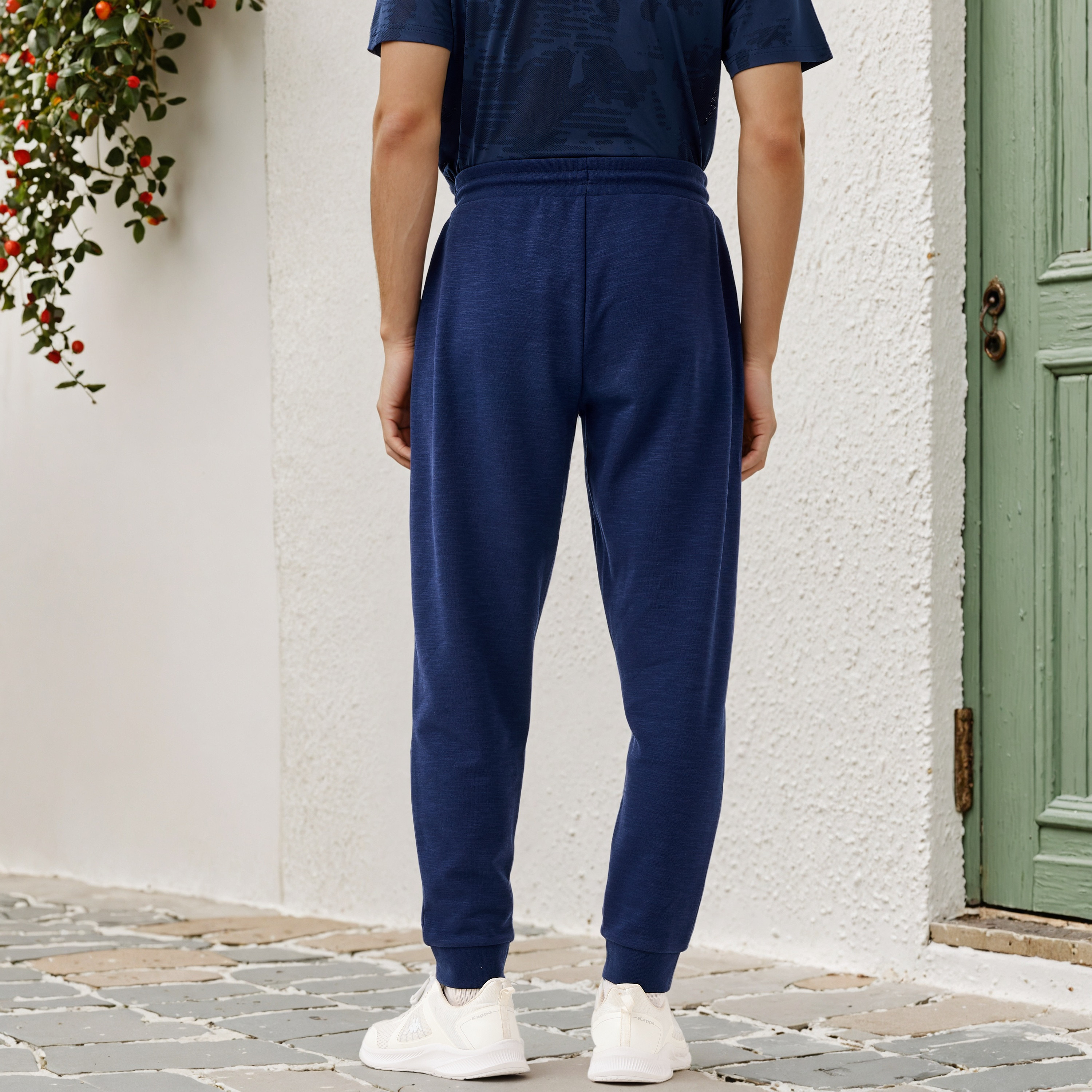 Kappa Jogger with Drawstring Waist and Pockets-men-clothing-sportswearandactivewear-bottoms-joggers-image-3