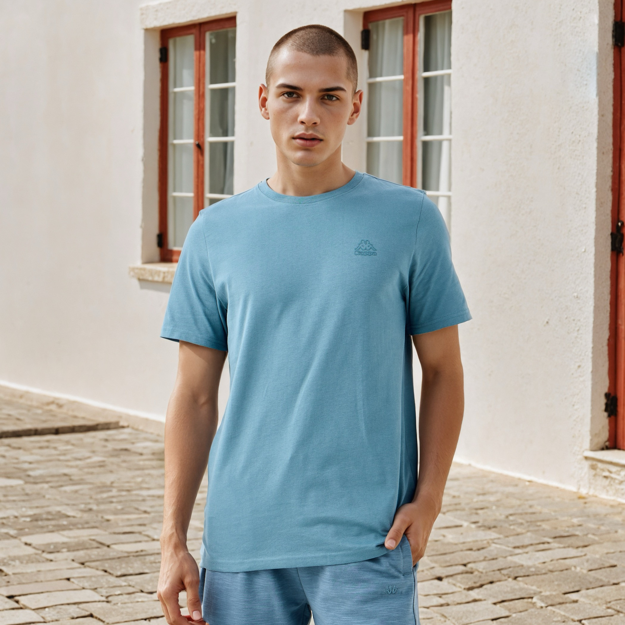 Kappa Crew Neck T-shirt-men-clothing-tshirtsandpolos-tshirts-image-1