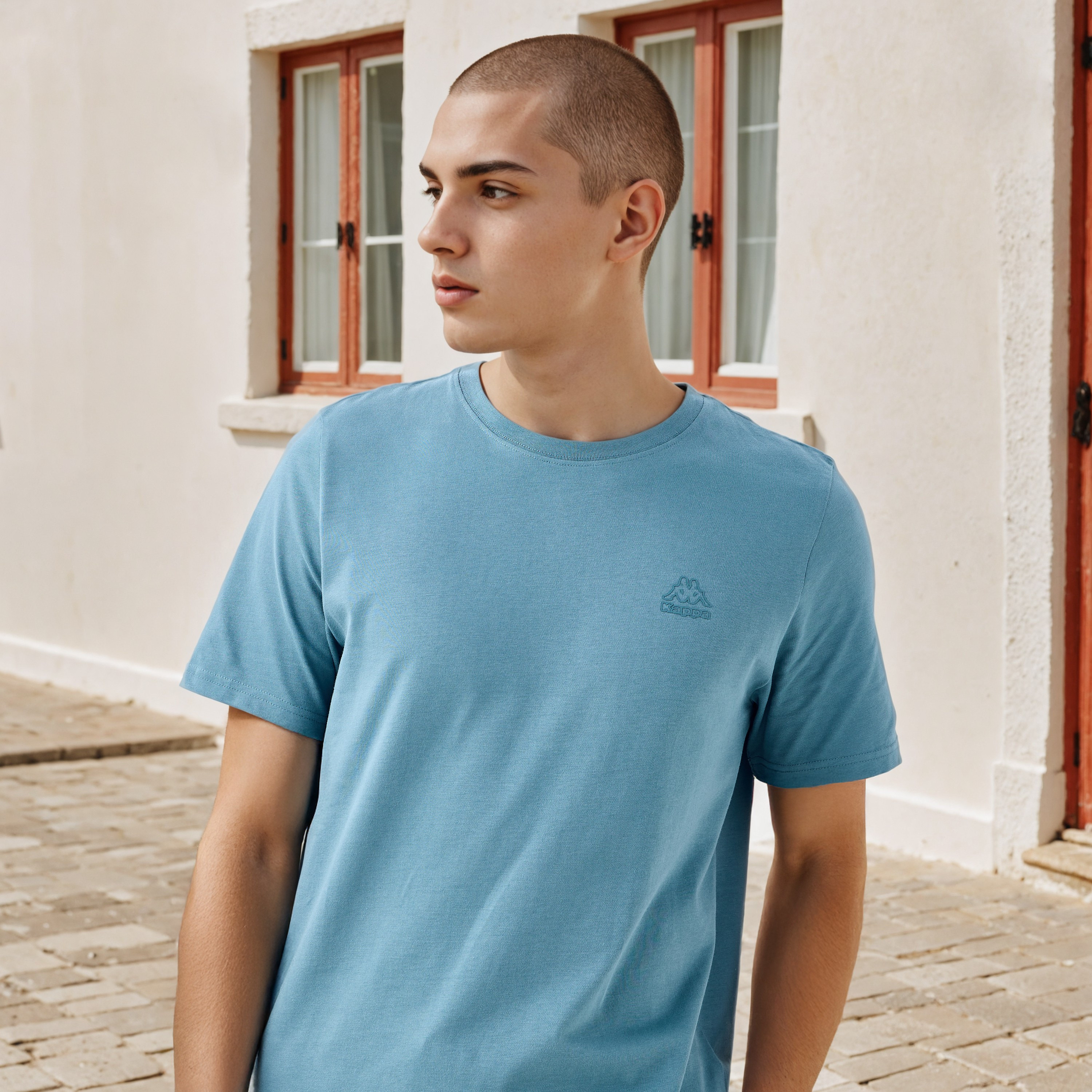 Kappa Crew Neck T-shirt-men-clothing-tshirtsandpolos-tshirts-image-4