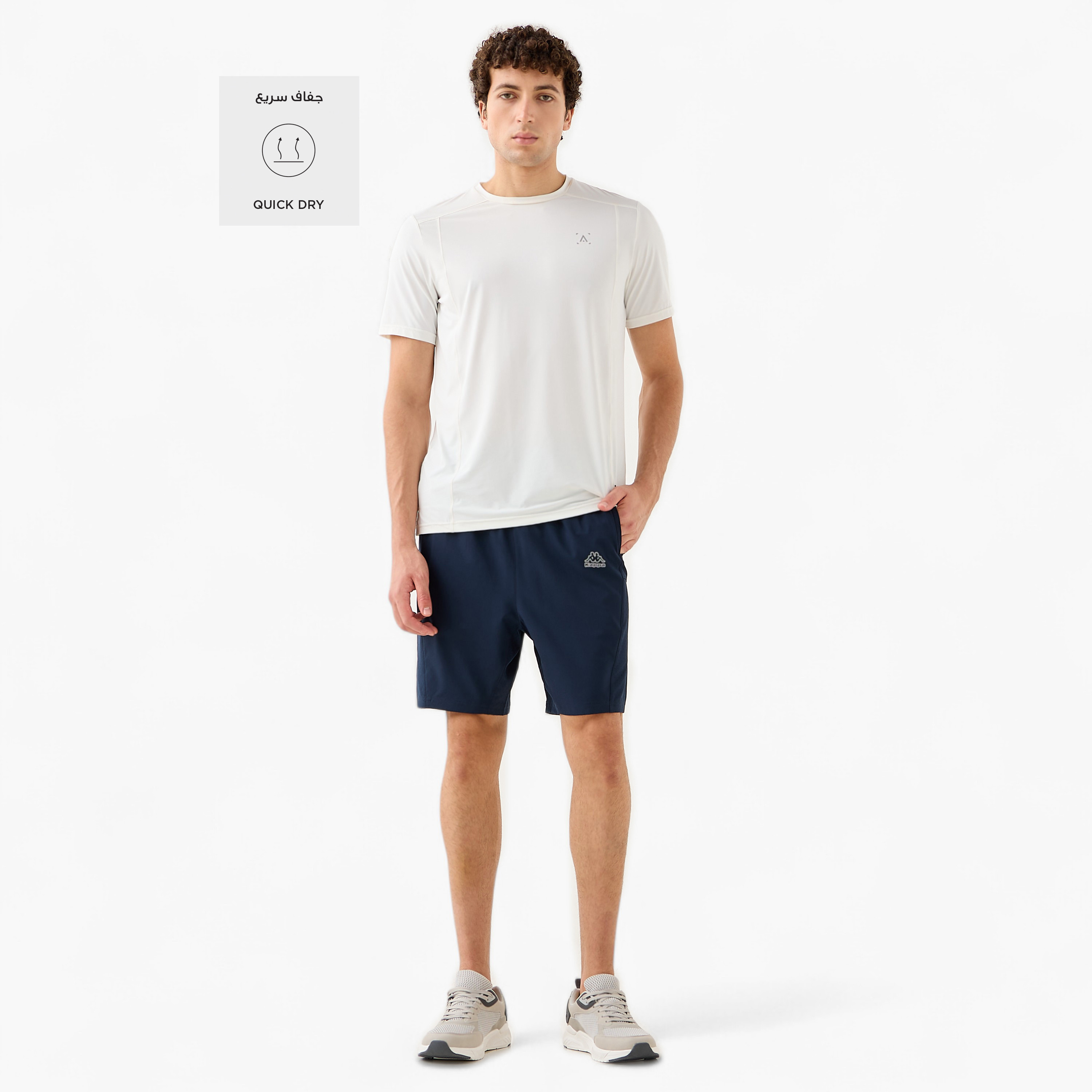 Kappa Perforated Panel Shorts-men-clothing-bottoms-shorts-image-2