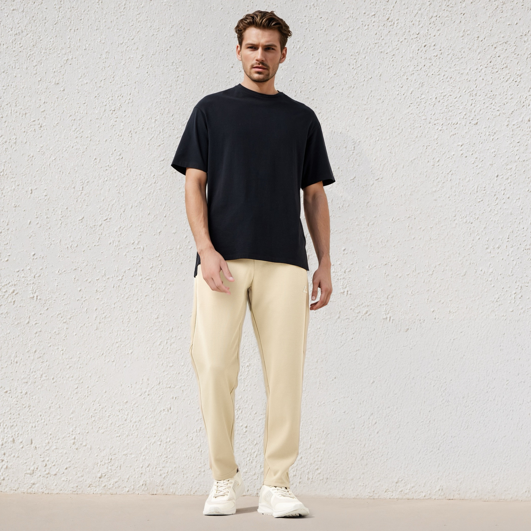 Kappa Logo Print Joggers with Pockets-men-clothing-sportswearandactivewear-bottoms-joggers-image-2