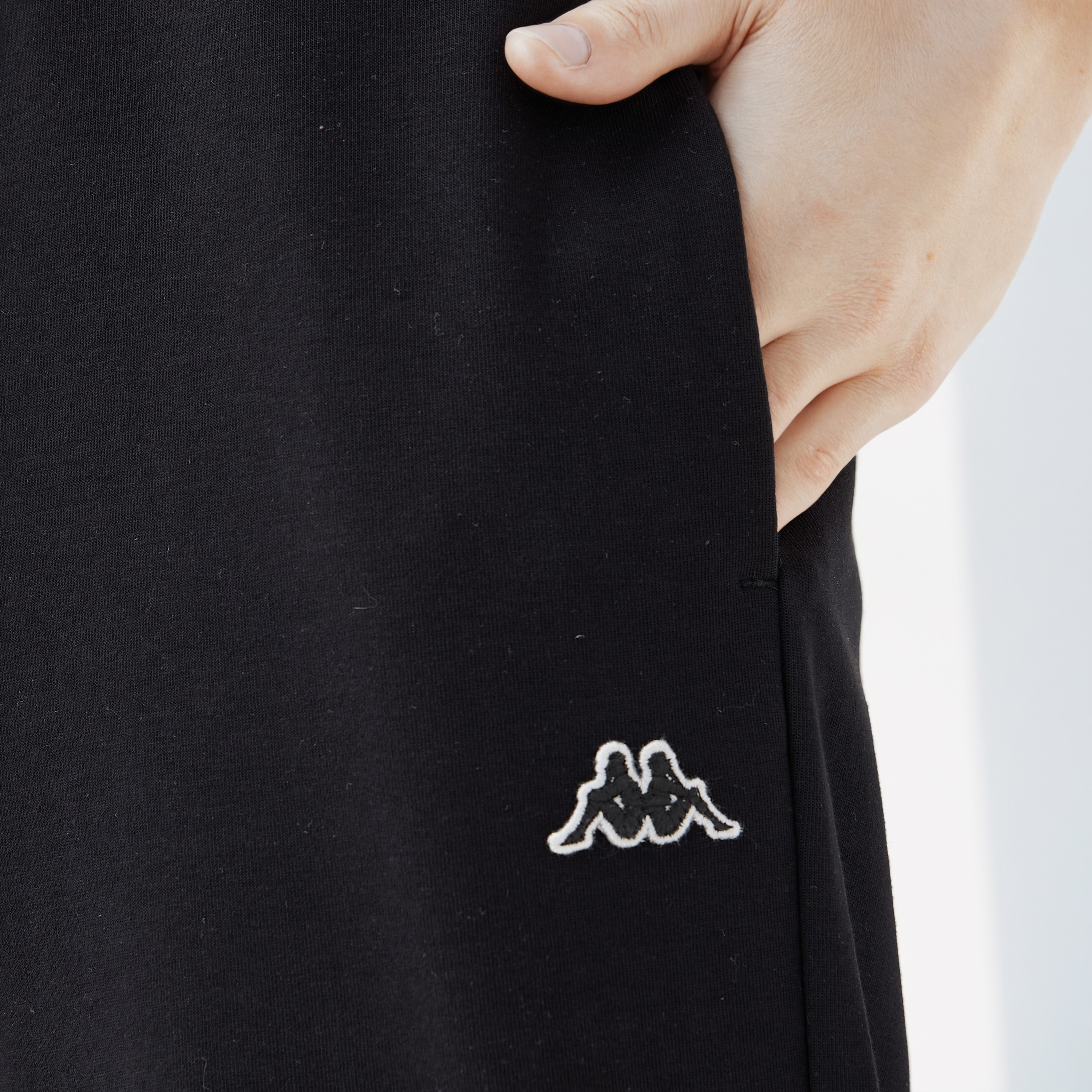 Kappa Logo Print Joggers with Pockets-men-clothing-sportswearandactivewear-bottoms-joggers-image-5