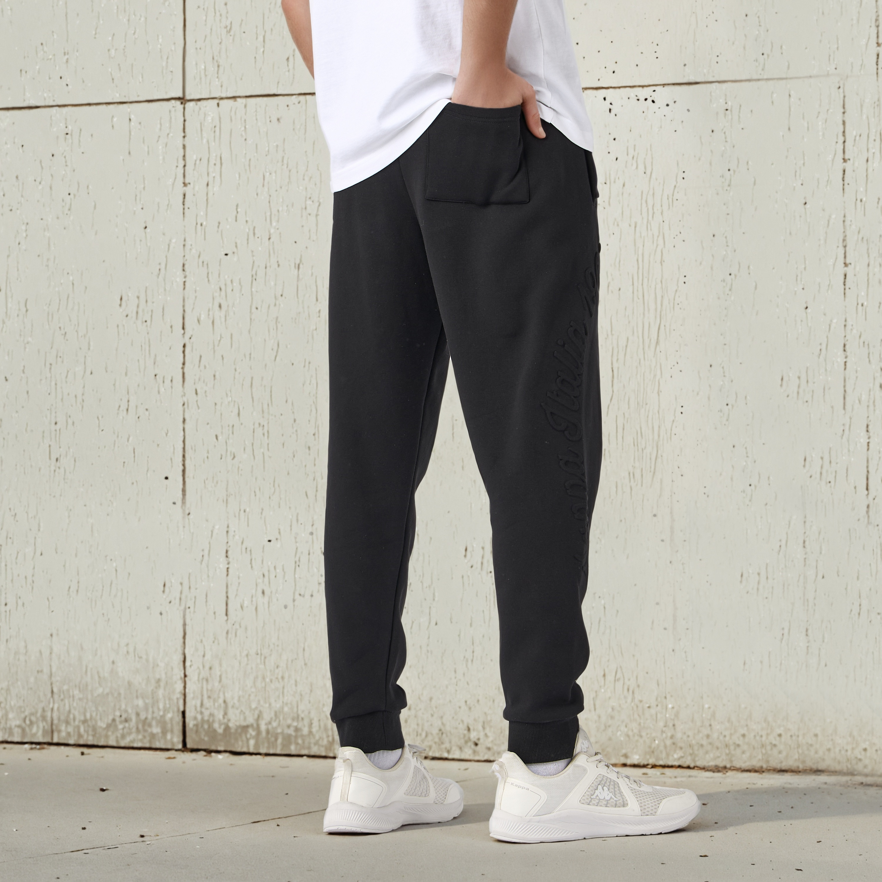 Kappa Embossed Accent Joggers-men-clothing-sportswearandactivewear-tracksuits-image-4