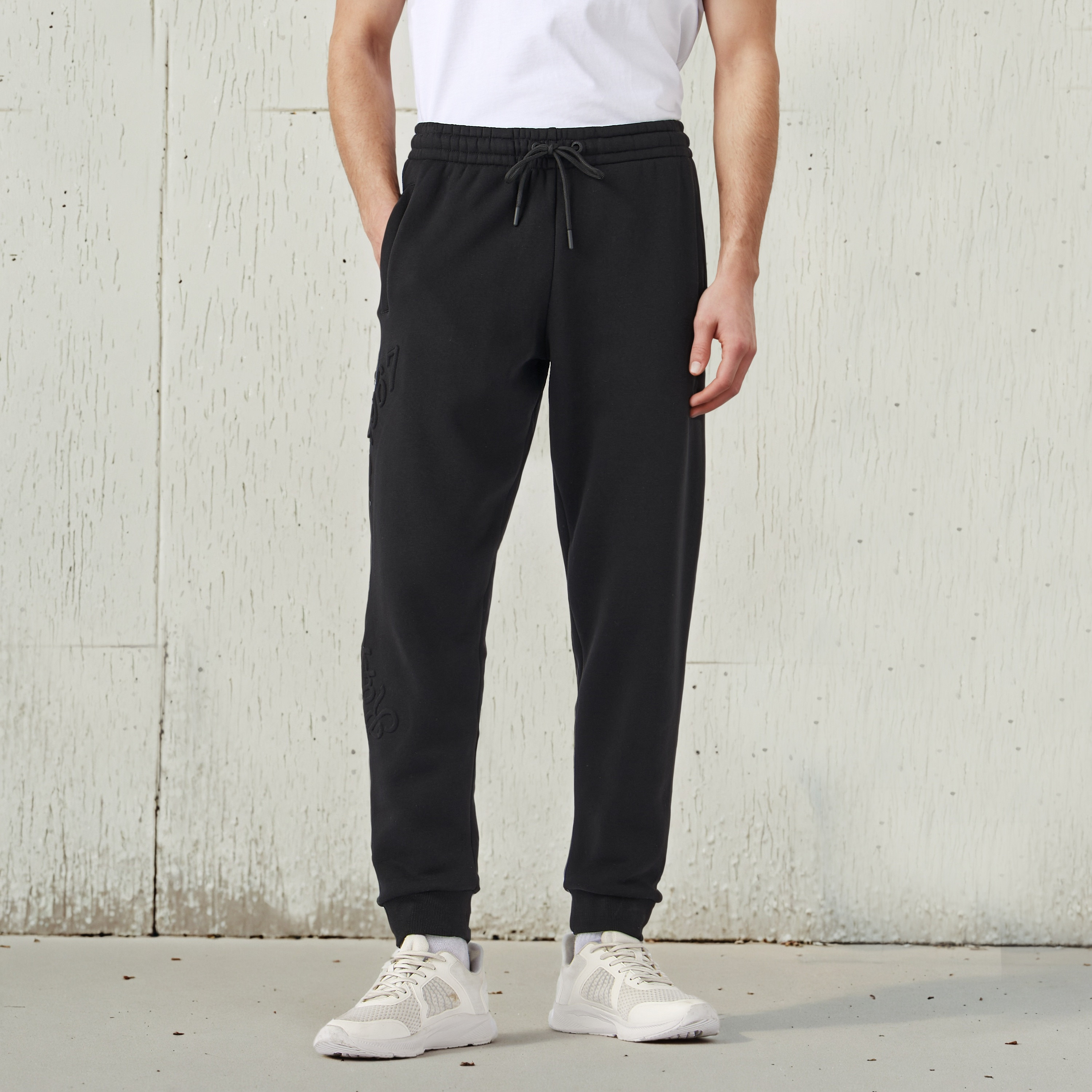 Kappa Embossed Accent Joggers-men-clothing-sportswearandactivewear-tracksuits-image-5