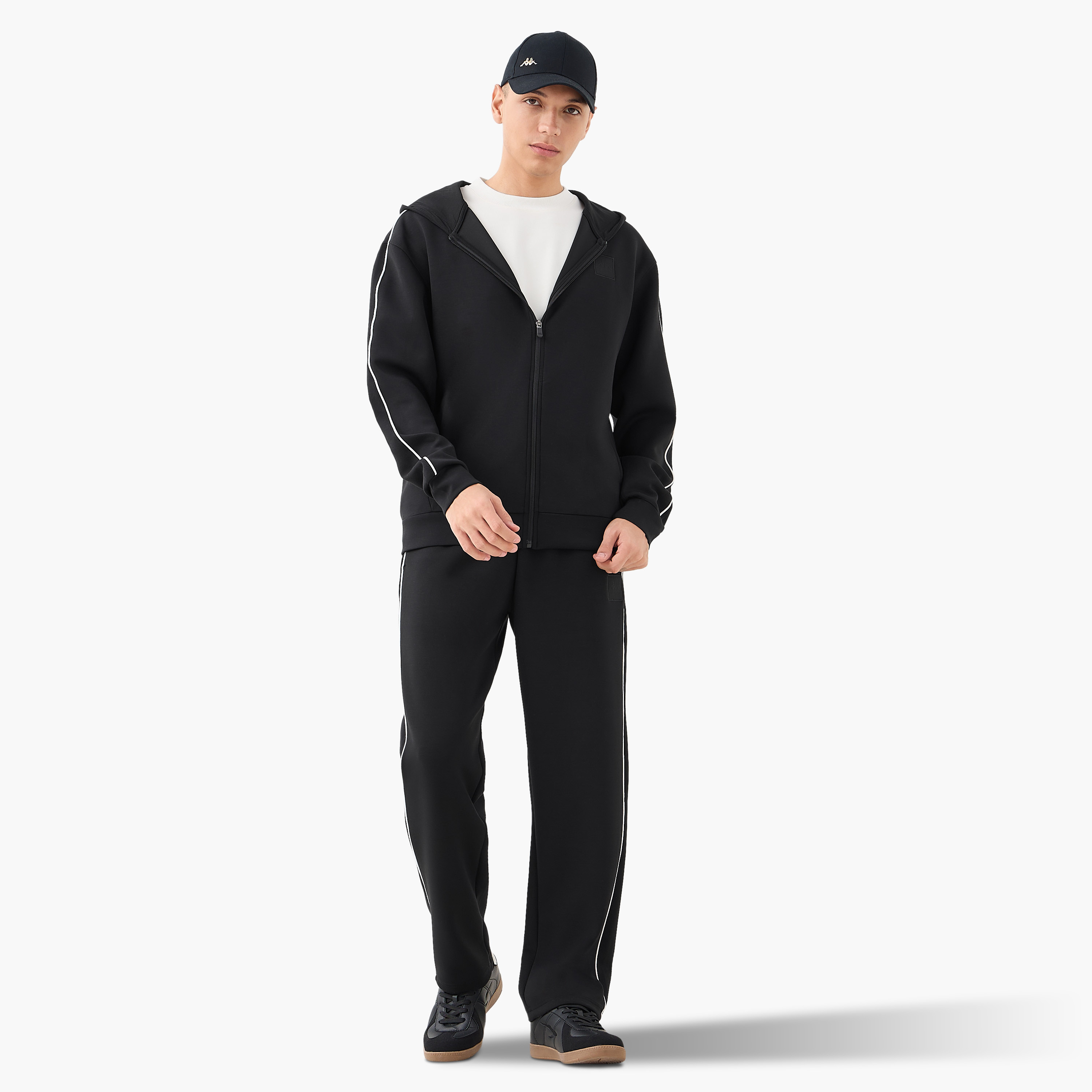 Kappa Men's Zip Through Hoodie-men-winterwear-hoodiesandsweatshirts-image-2