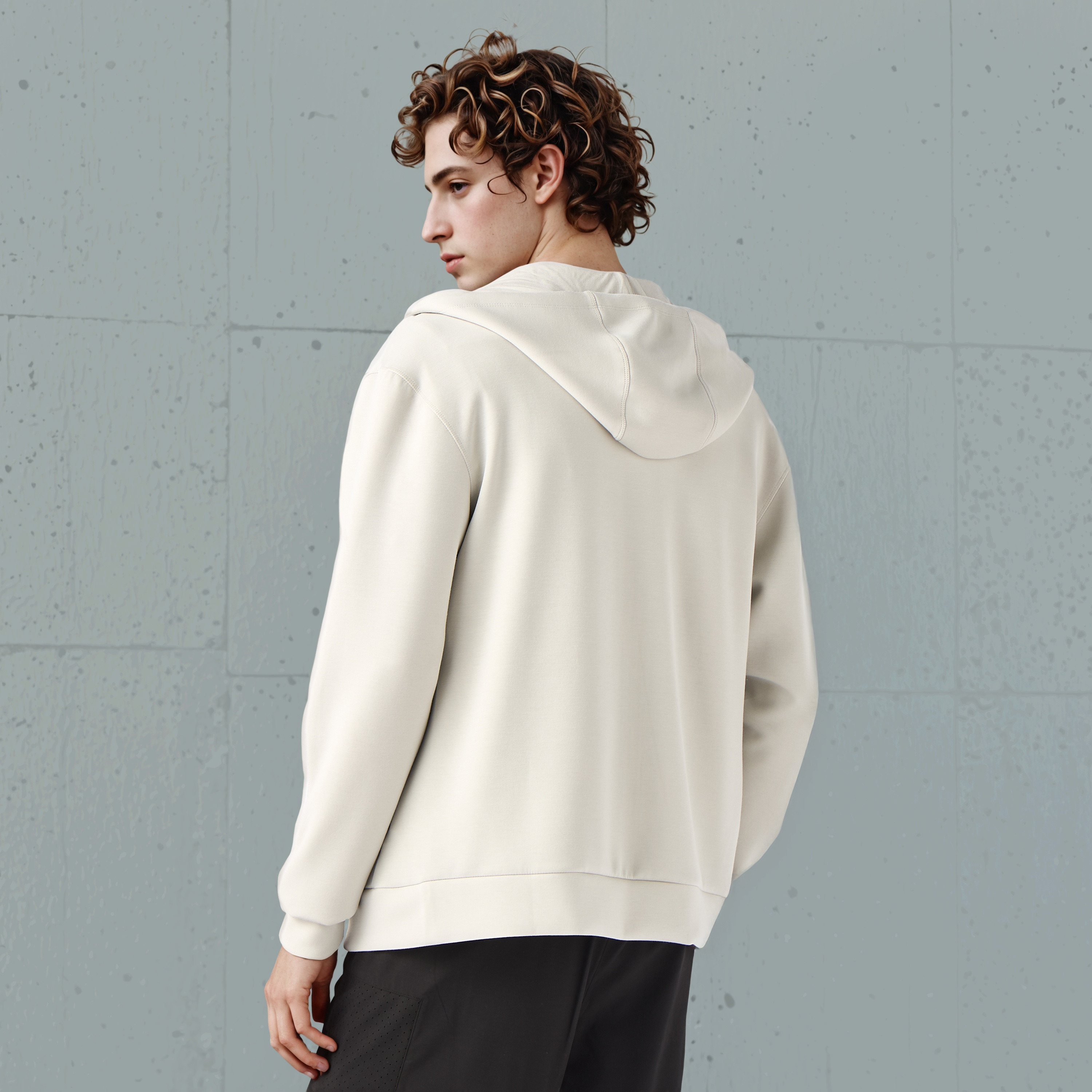 Kappa Men's Zip Through Hoodie-men-winterwear-hoodiesandsweatshirts-image-4