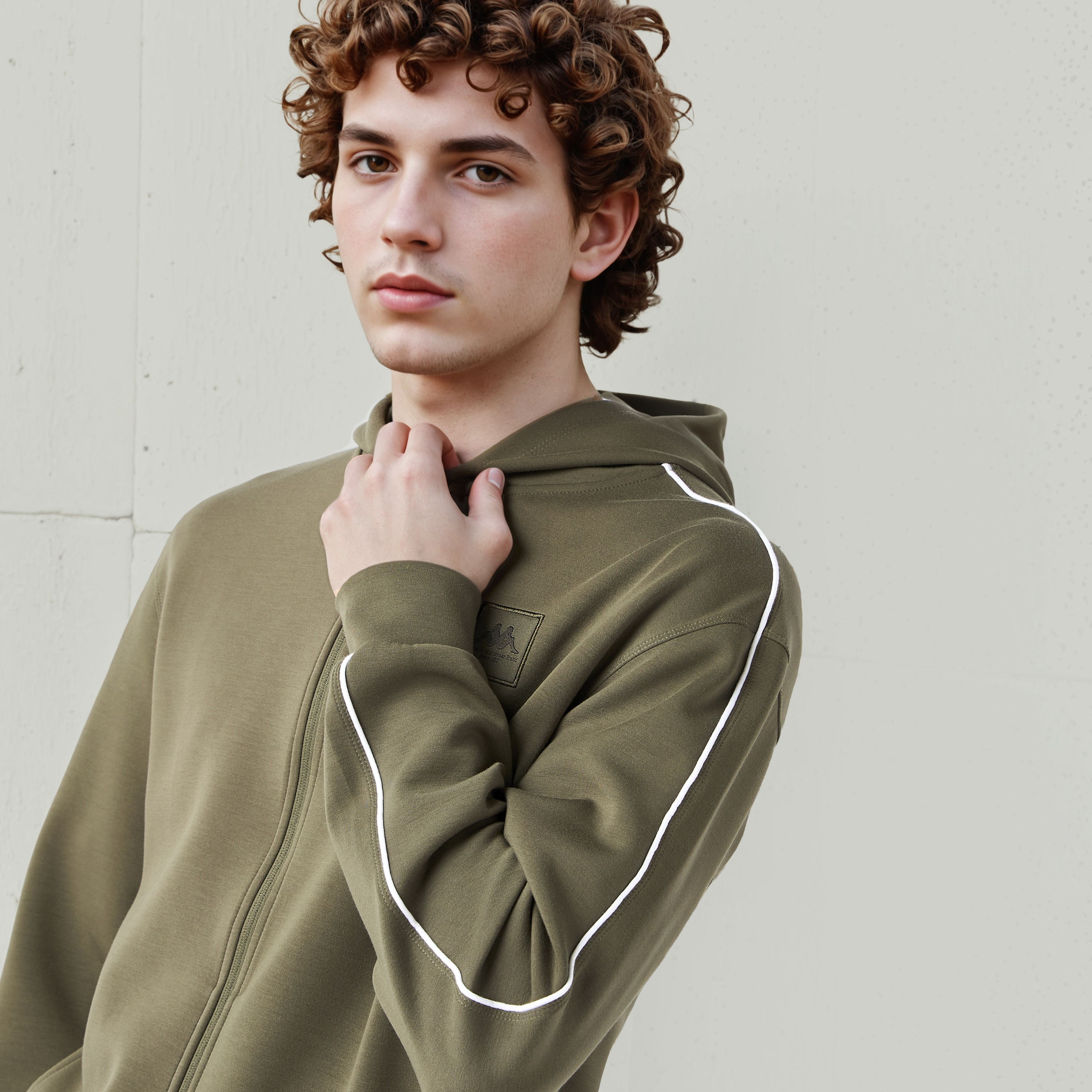 Kappa Men's Zip Through Hoodie-men-winterwear-hoodiesandsweatshirts-image-5