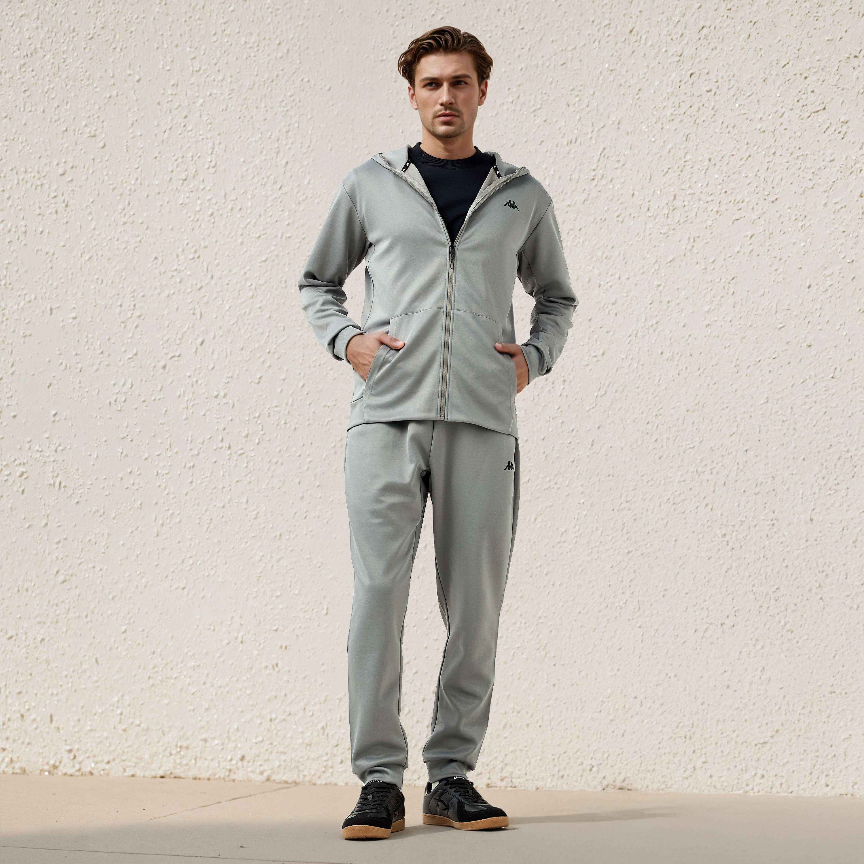 Kappa Regular Fit Joggers with Pockets-men-clothing-sportswearandactivewear-tracksuits-image-2