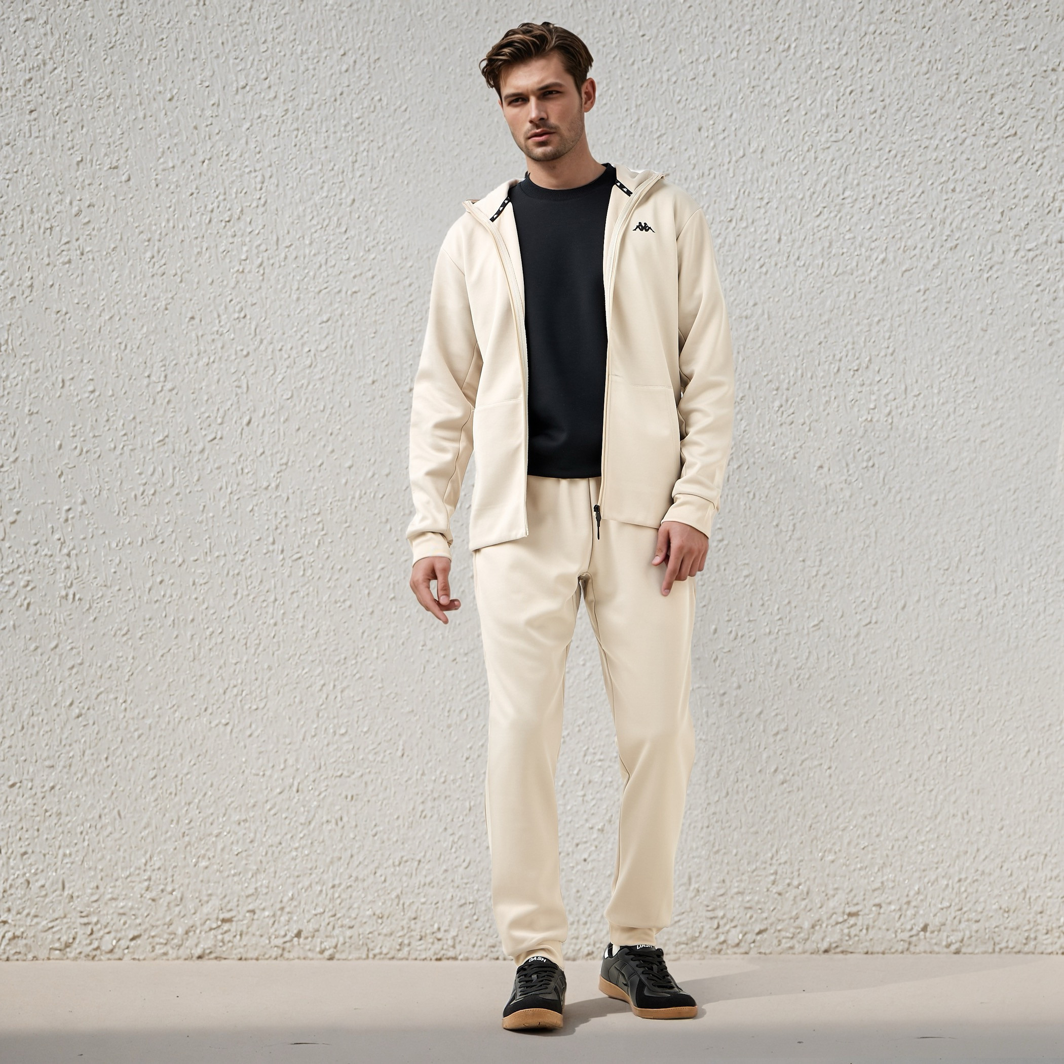 Kappa Regular Fit Joggers with Pockets-men-clothing-sportswearandactivewear-tracksuits-image-2