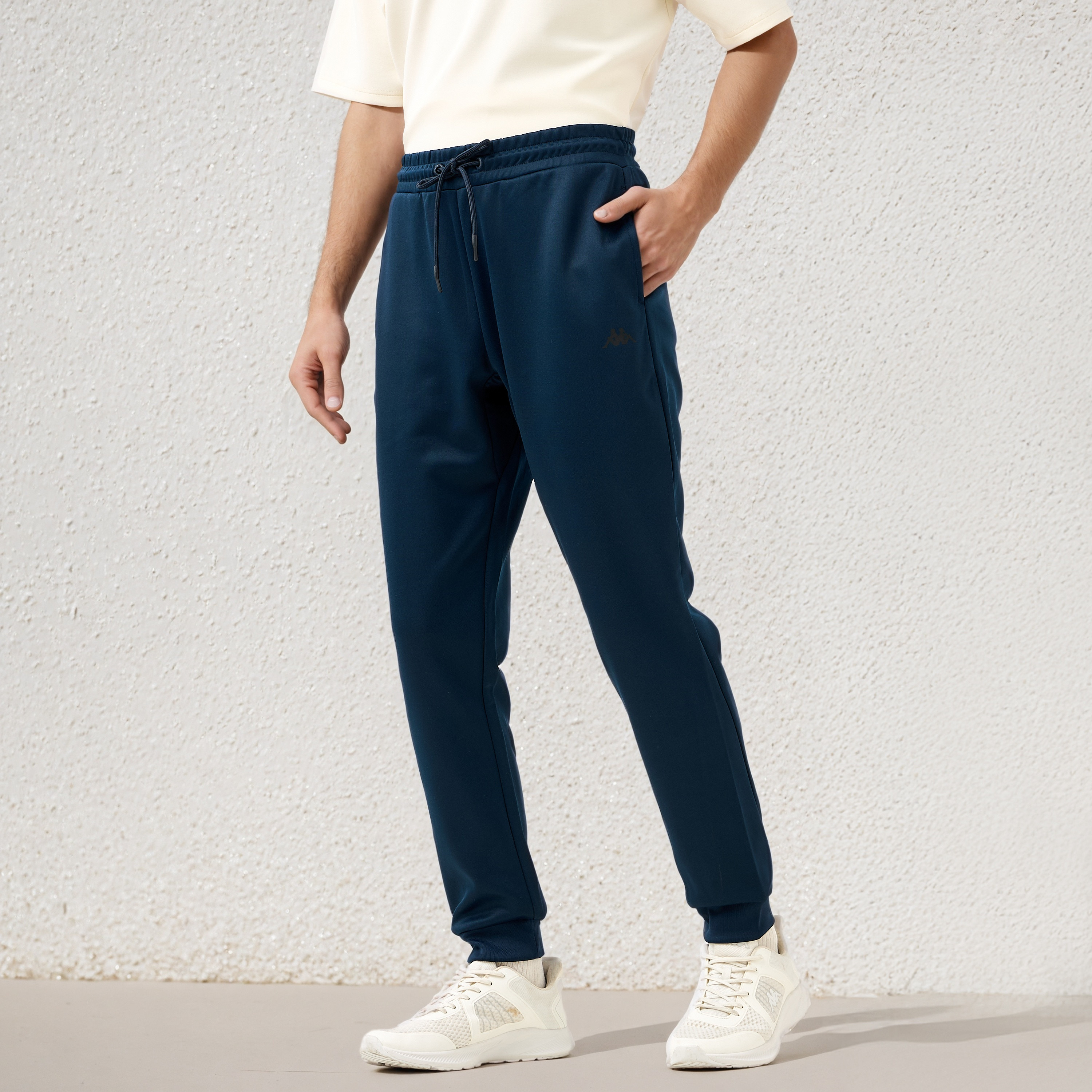 Kappa Regular Fit Joggers with Pockets-men-clothing-sportswearandactivewear-tracksuits-image-1