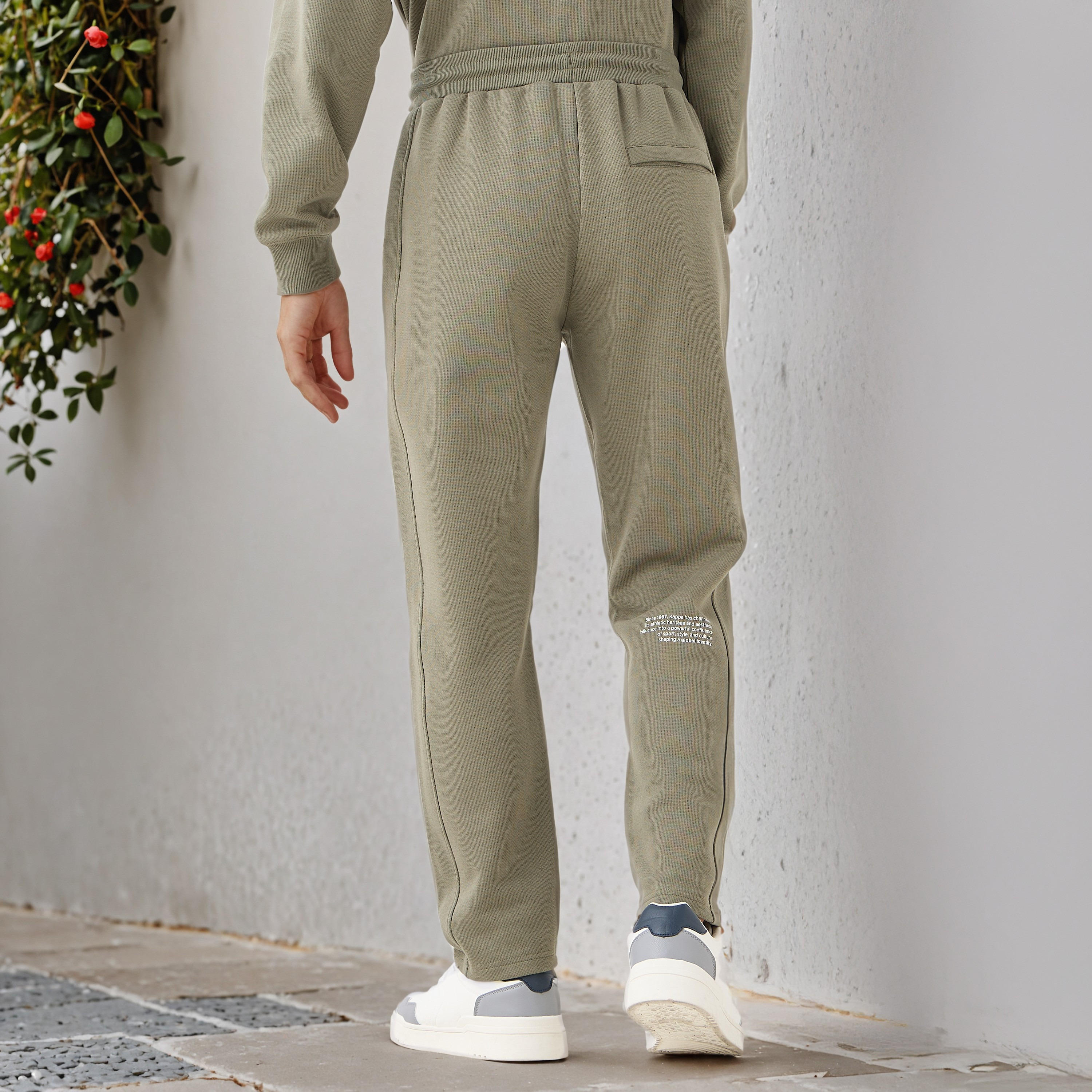 Kappa Logo Print Joggers with Pockets-men-clothing-sportswearandactivewear-bottoms-joggers-image-3