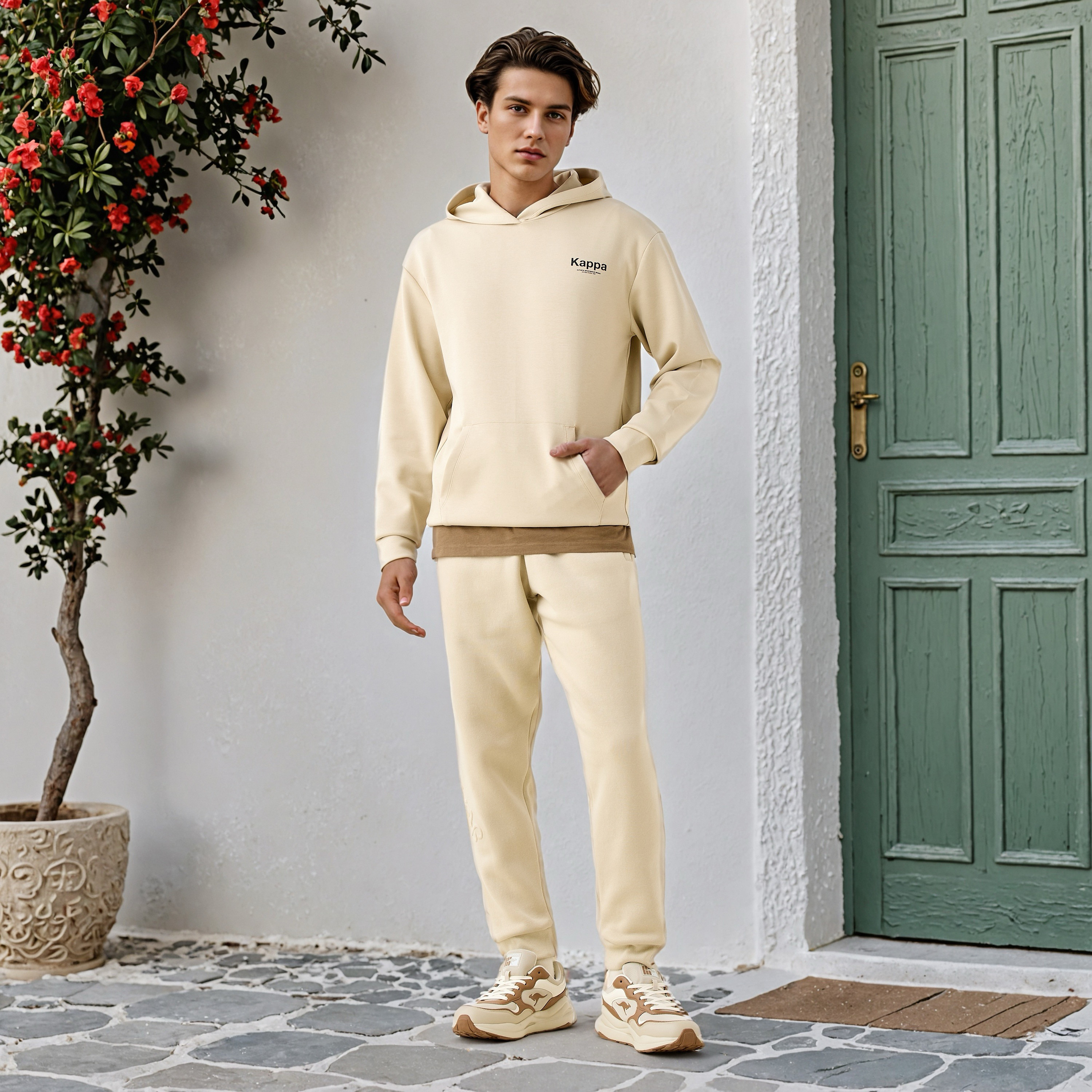 Kappa Men Hooded Sweatshirt-men-winterwear-hoodiesandsweatshirts-image-2