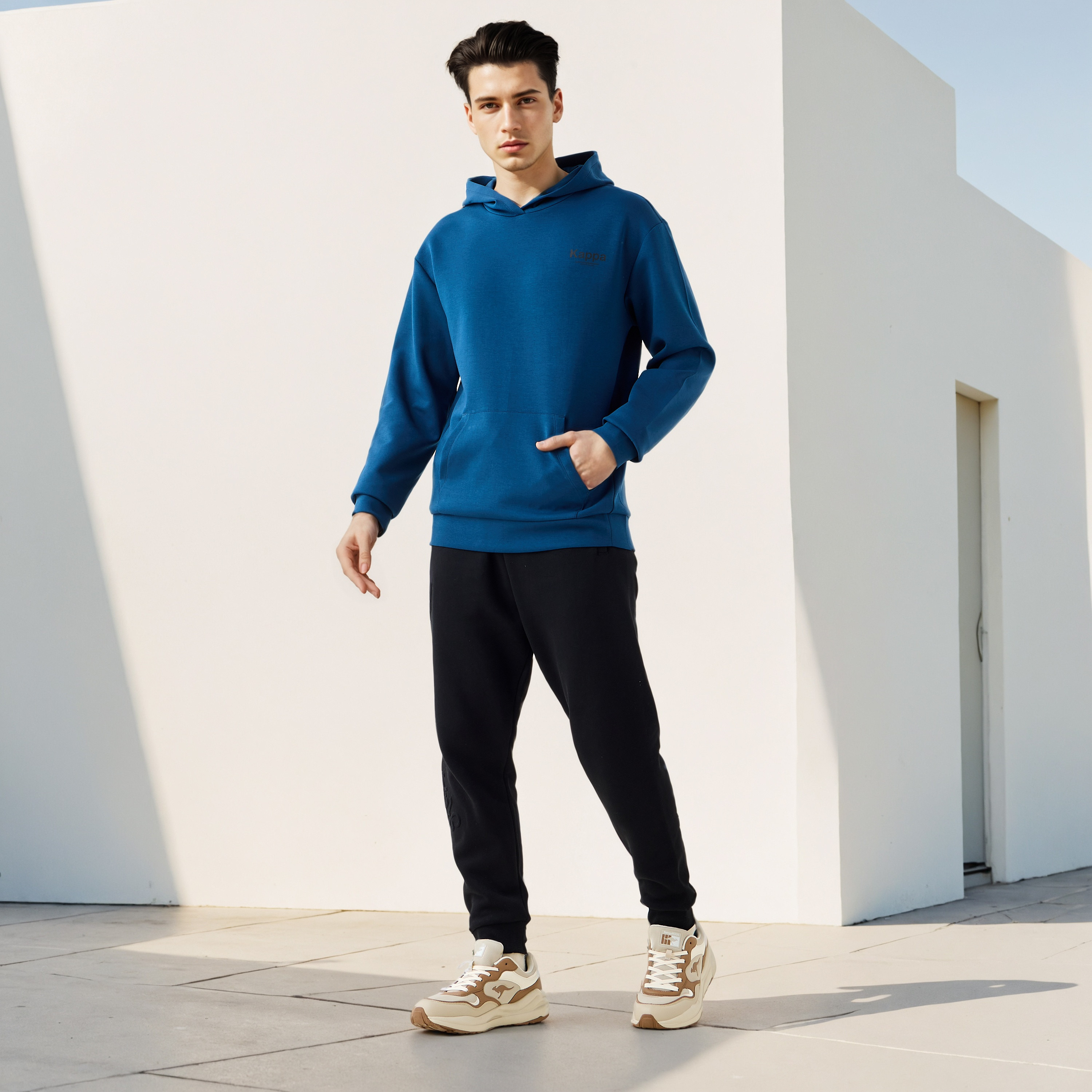 Kappa Men Hooded Sweatshirt-men-winterwear-hoodiesandsweatshirts-image-2