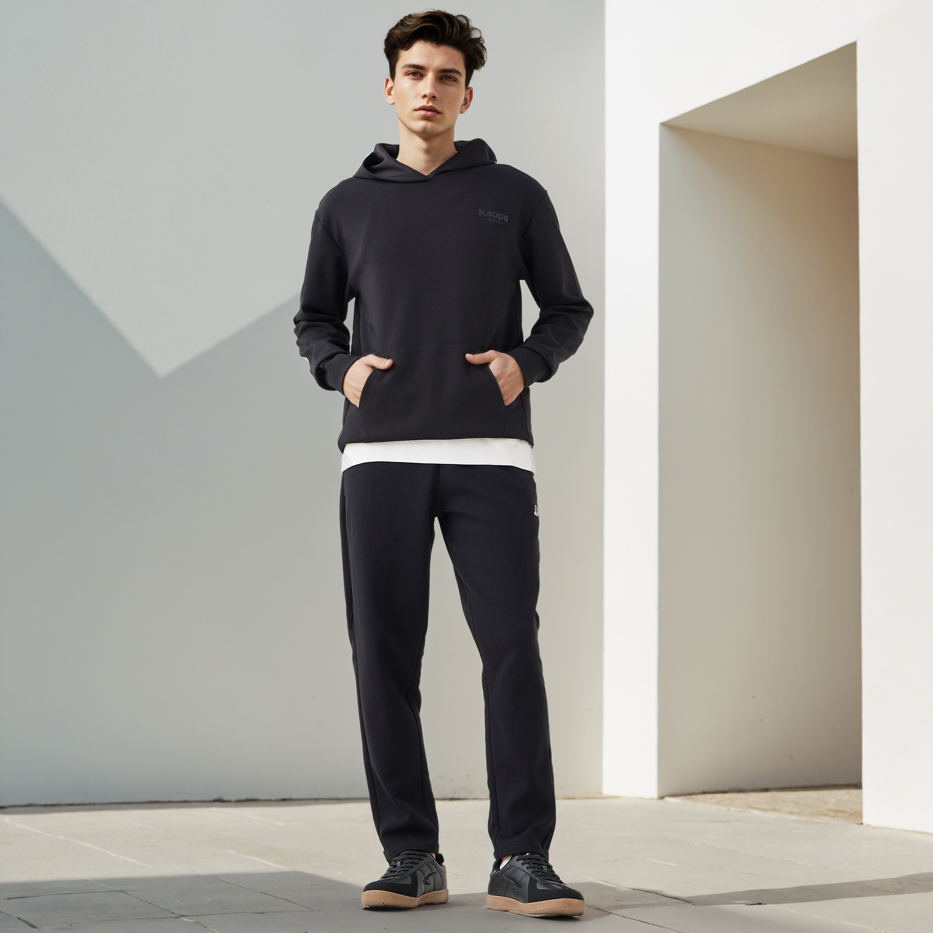 Kappa Men Hooded Sweatshirt-men-winterwear-hoodiesandsweatshirts-image-2