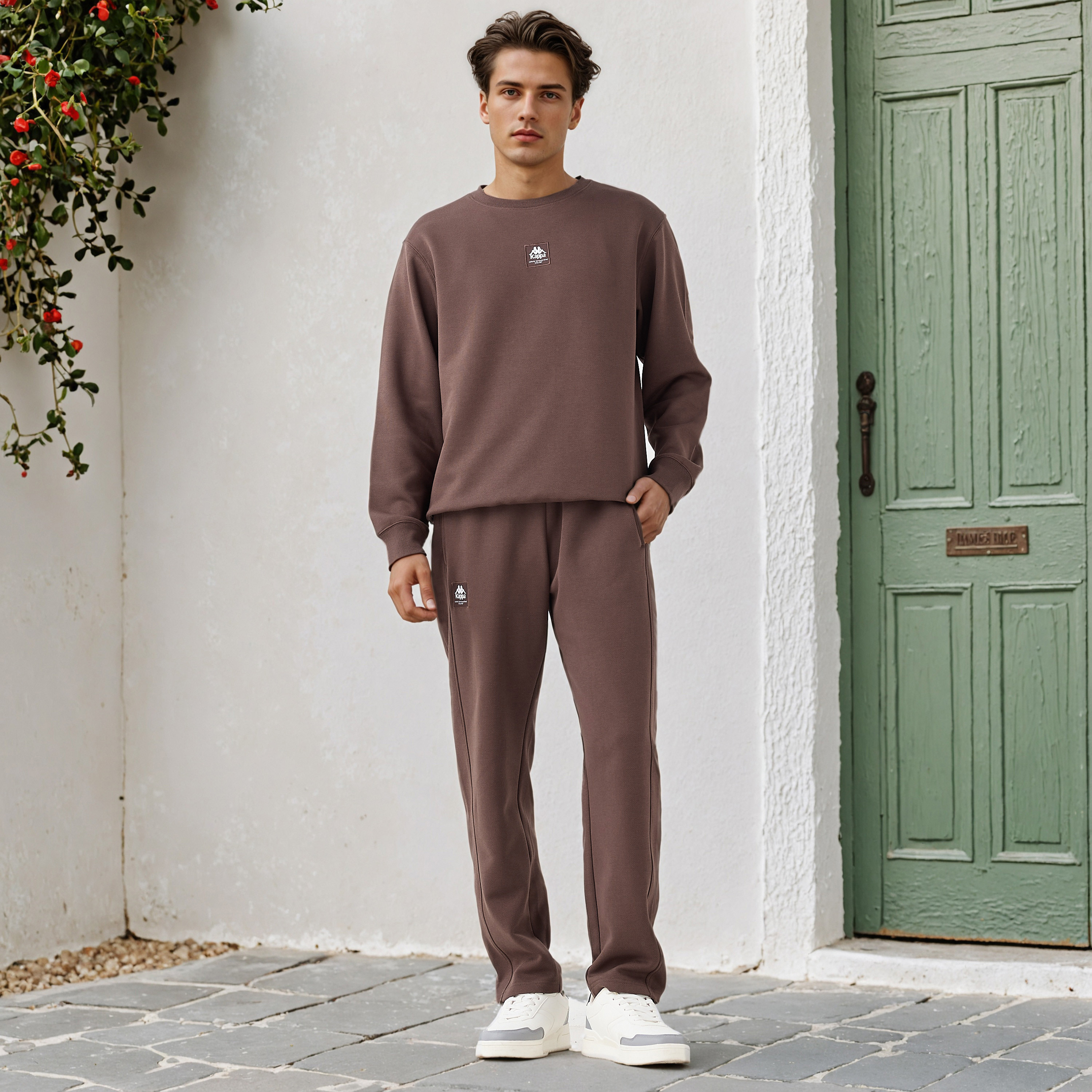 Kappa Printed Sweatshirt-men-winterwear-hoodiesandsweatshirts-image-2