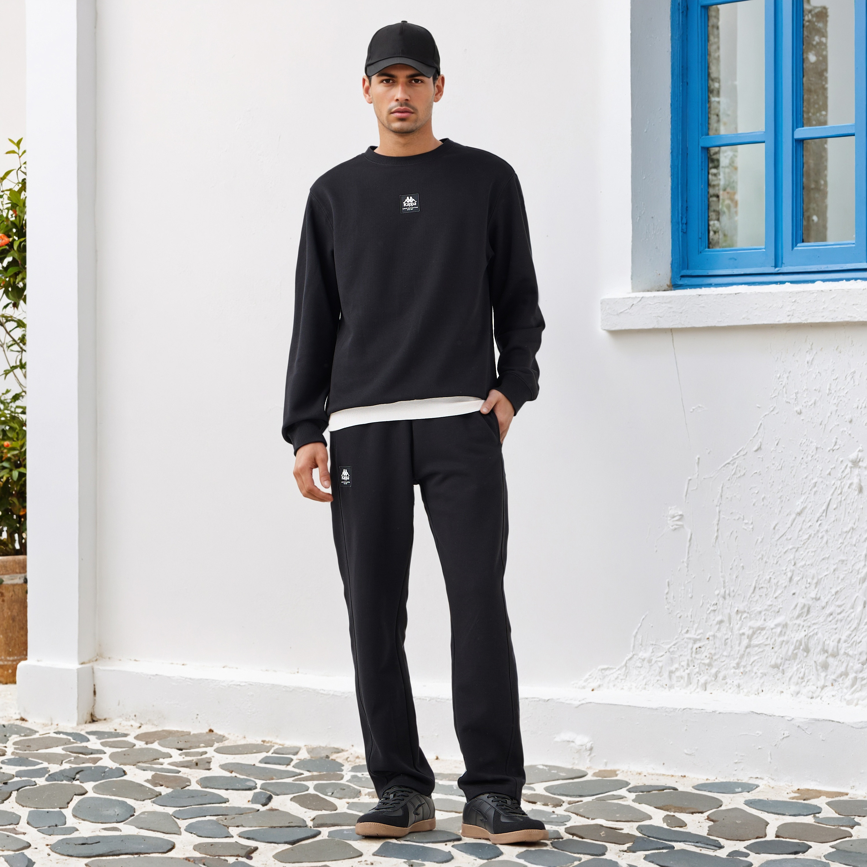 Kappa Printed Sweatshirt-men-winterwear-hoodiesandsweatshirts-image-2