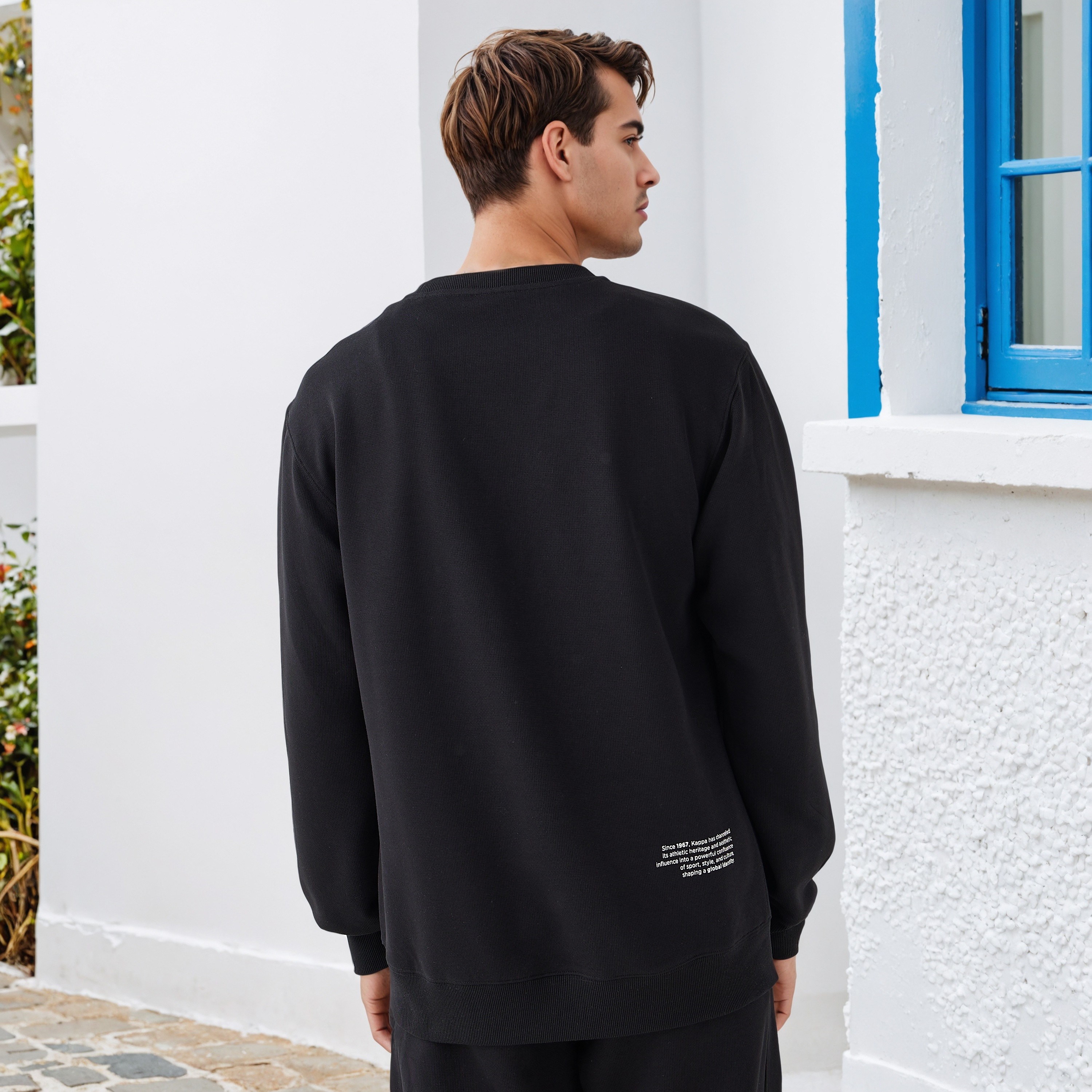 Kappa Printed Sweatshirt-men-winterwear-hoodiesandsweatshirts-image-3