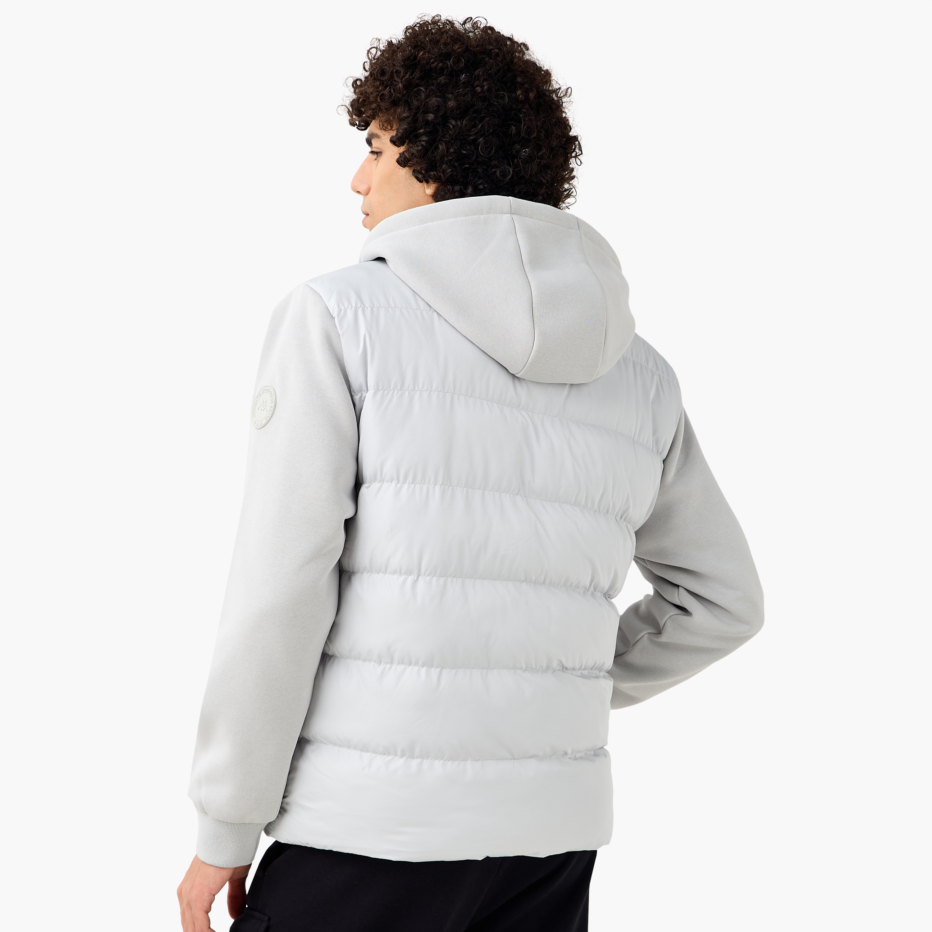 Kappa Men Regular Hooded Puffer Jacket-men-clothing-jacketsandblazers-jackets-image-4