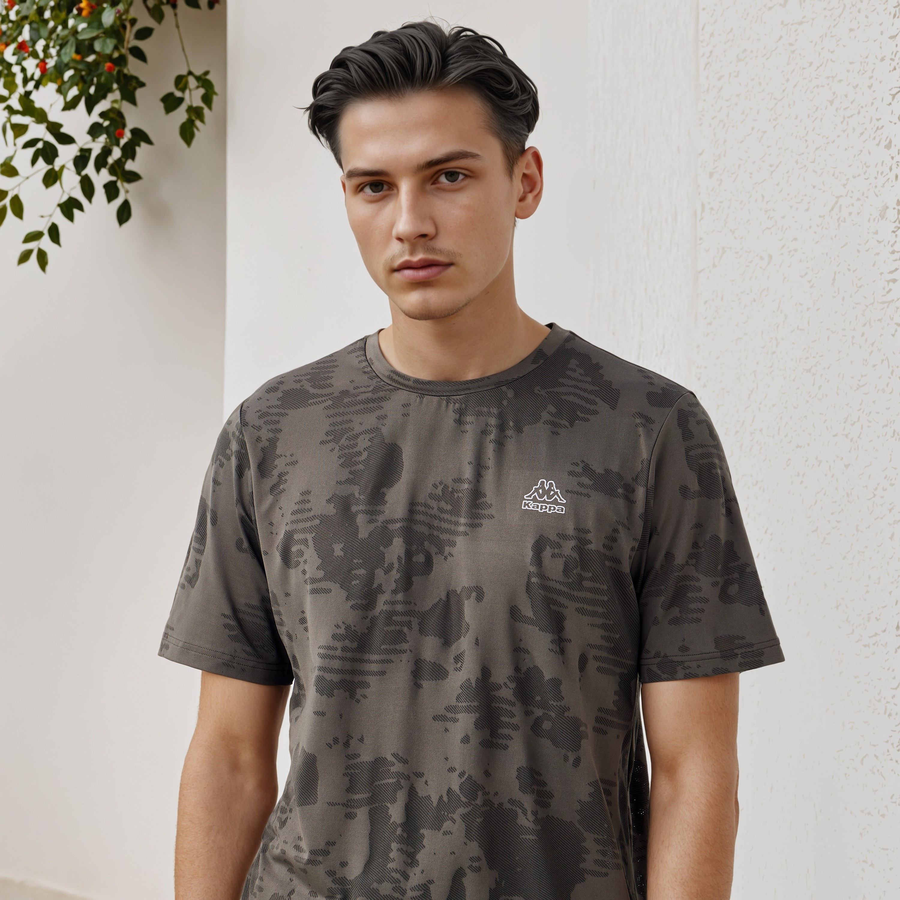 Kappa Textured Performance T-shirt-men-clothing-sportswearandactivewear-tshirtsandpolos-image-4