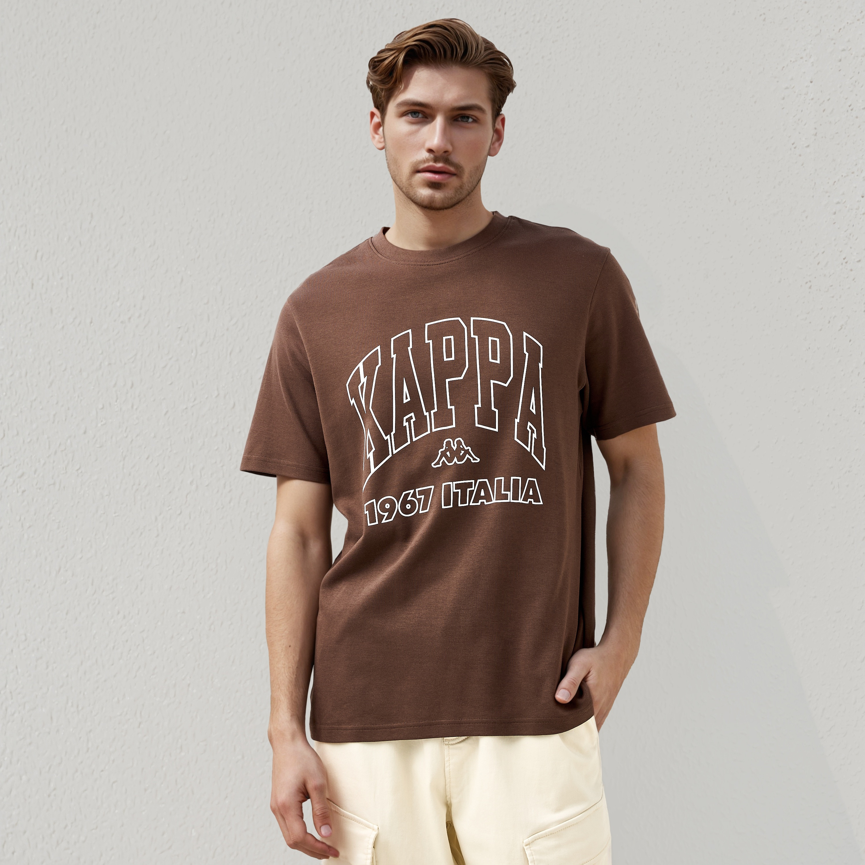 Kappa Printed T-shirt-men-clothing-sportswearandactivewear-tshirtsandpolos-image-1