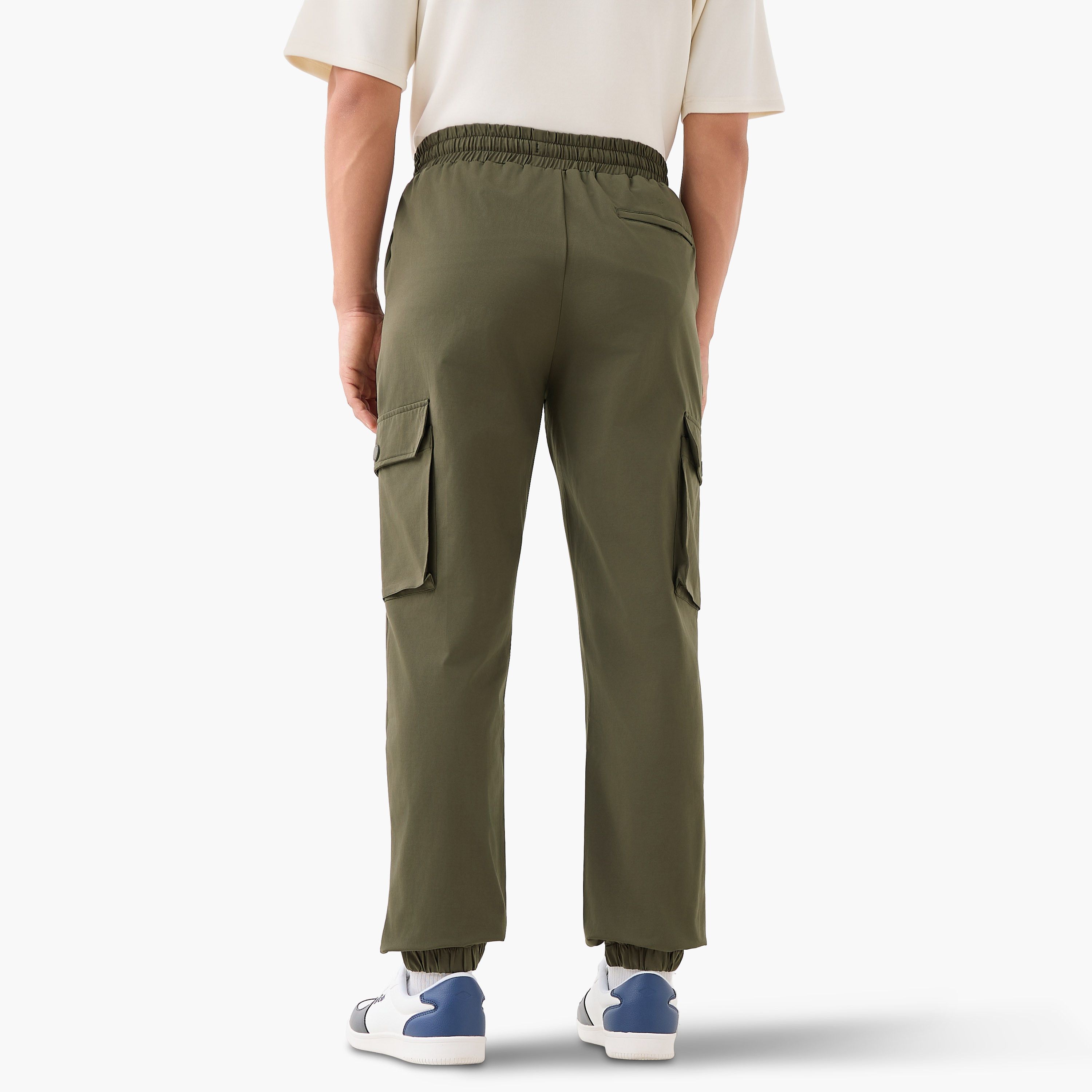 Love Pangolin Men Flexi Waist Joggers with Pockets-men-clothing-sportswearandactivewear-bottoms-joggers-image-3