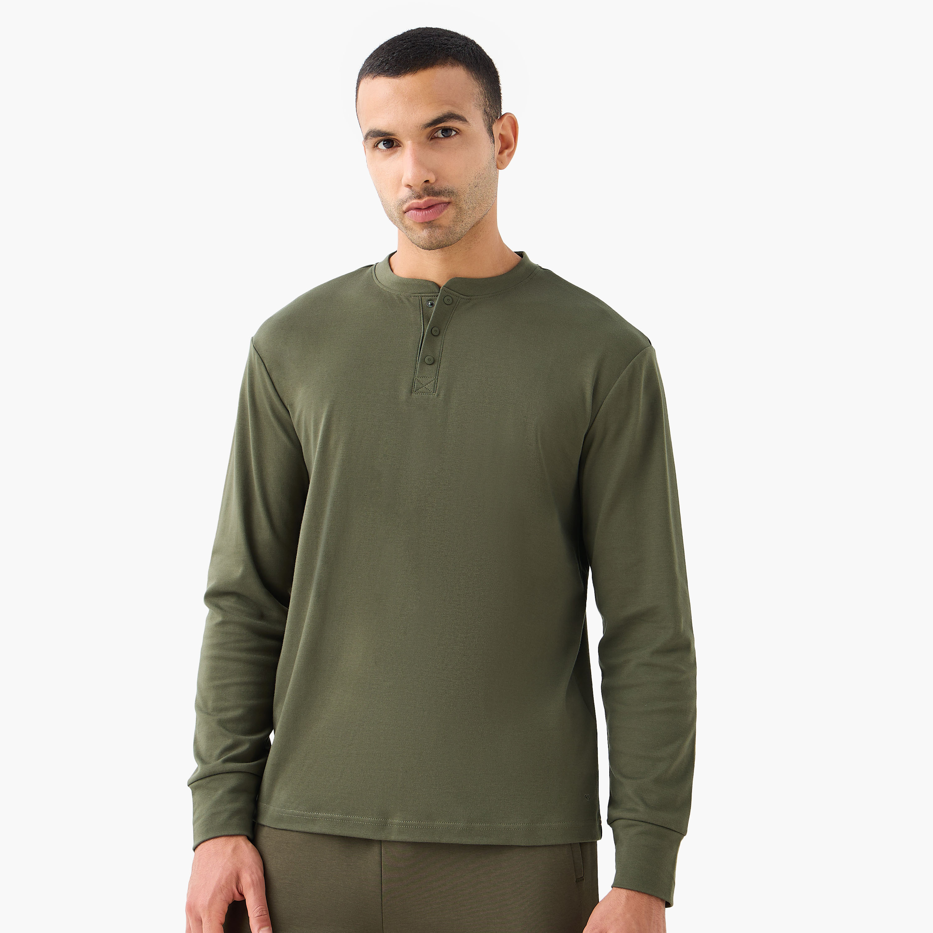 Love Pangolin Men Henley Neck T-shirt-men-clothing-sportswearandactivewear-tshirtsandpolos-image-1
