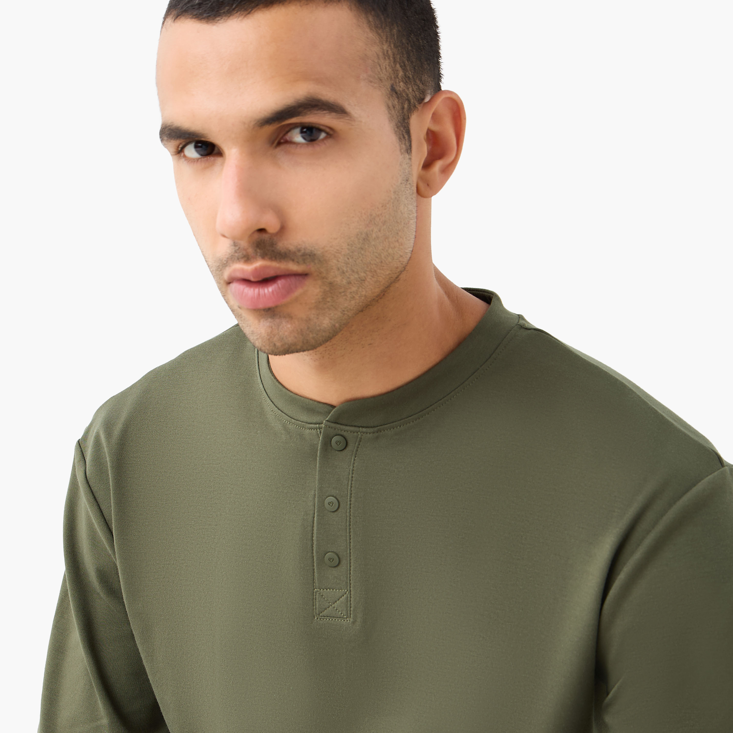 Love Pangolin Men Henley Neck T-shirt-men-clothing-sportswearandactivewear-tshirtsandpolos-image-4