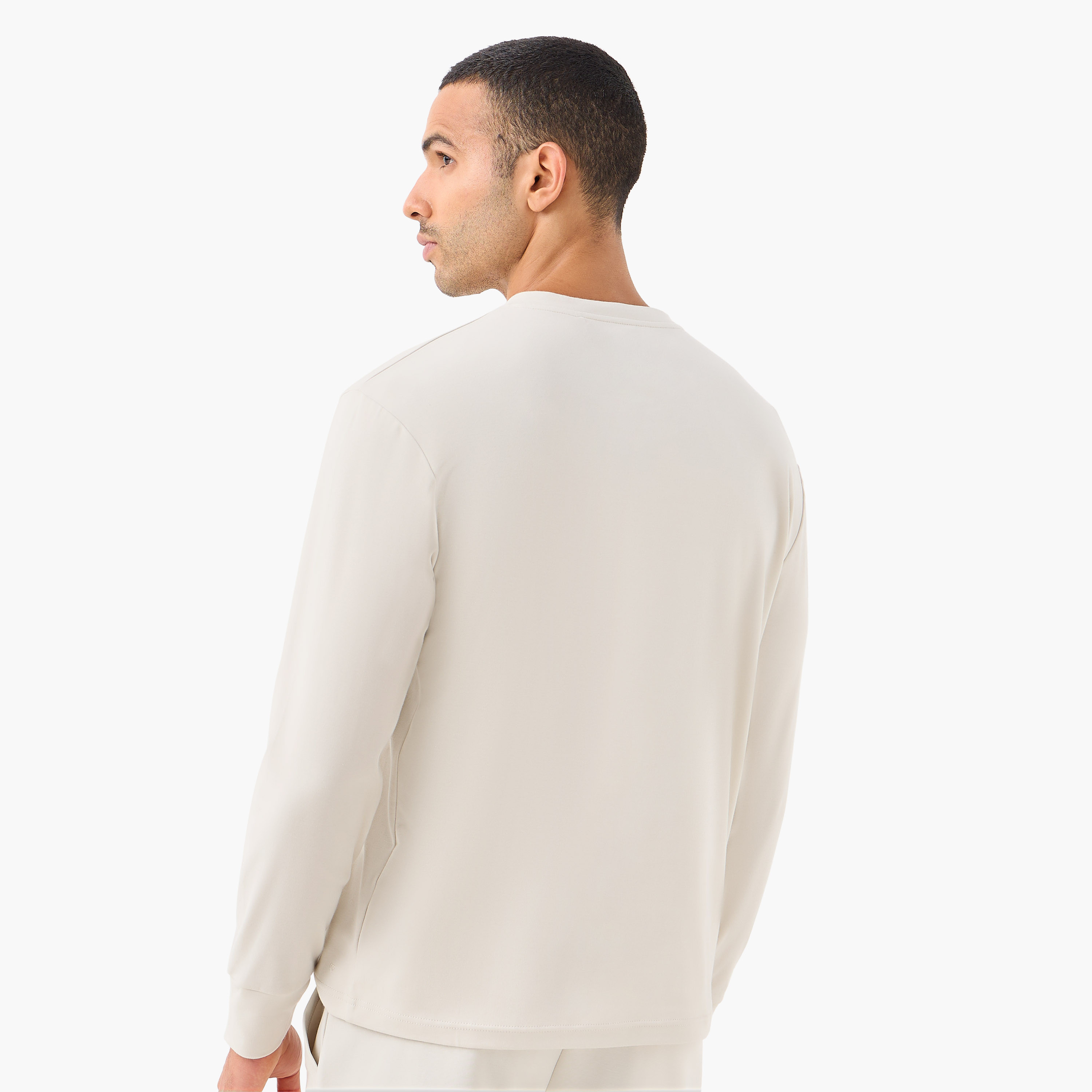 تيشيرت بياقة هنلي للرجال من لوف بانغولين-men-clothing-sportswearandactivewear-tshirtsandpolos-image-3
