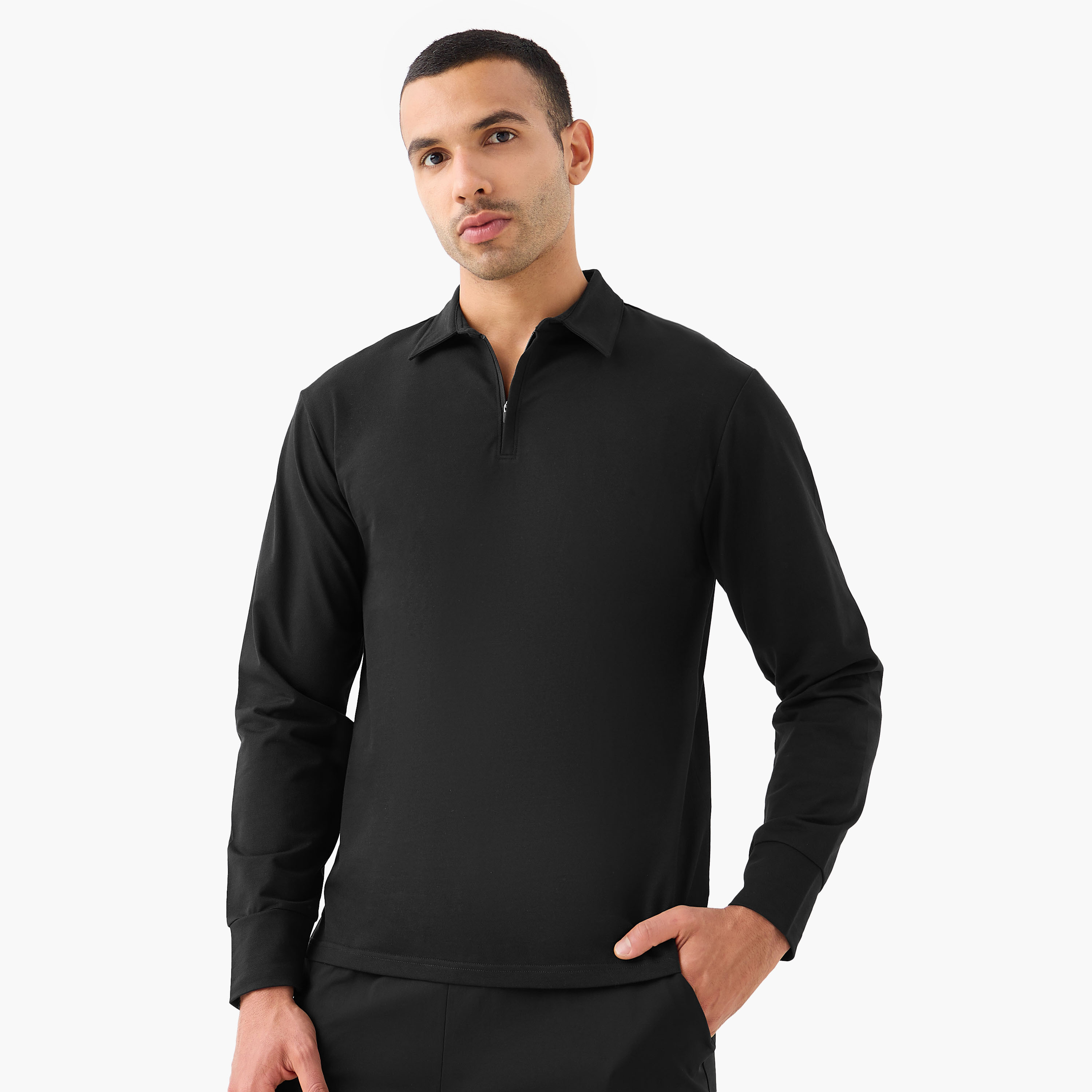 Love Pangolin Men Performance Polo T-shirt-men-clothing-tshirtsandpolos-polos-image-1