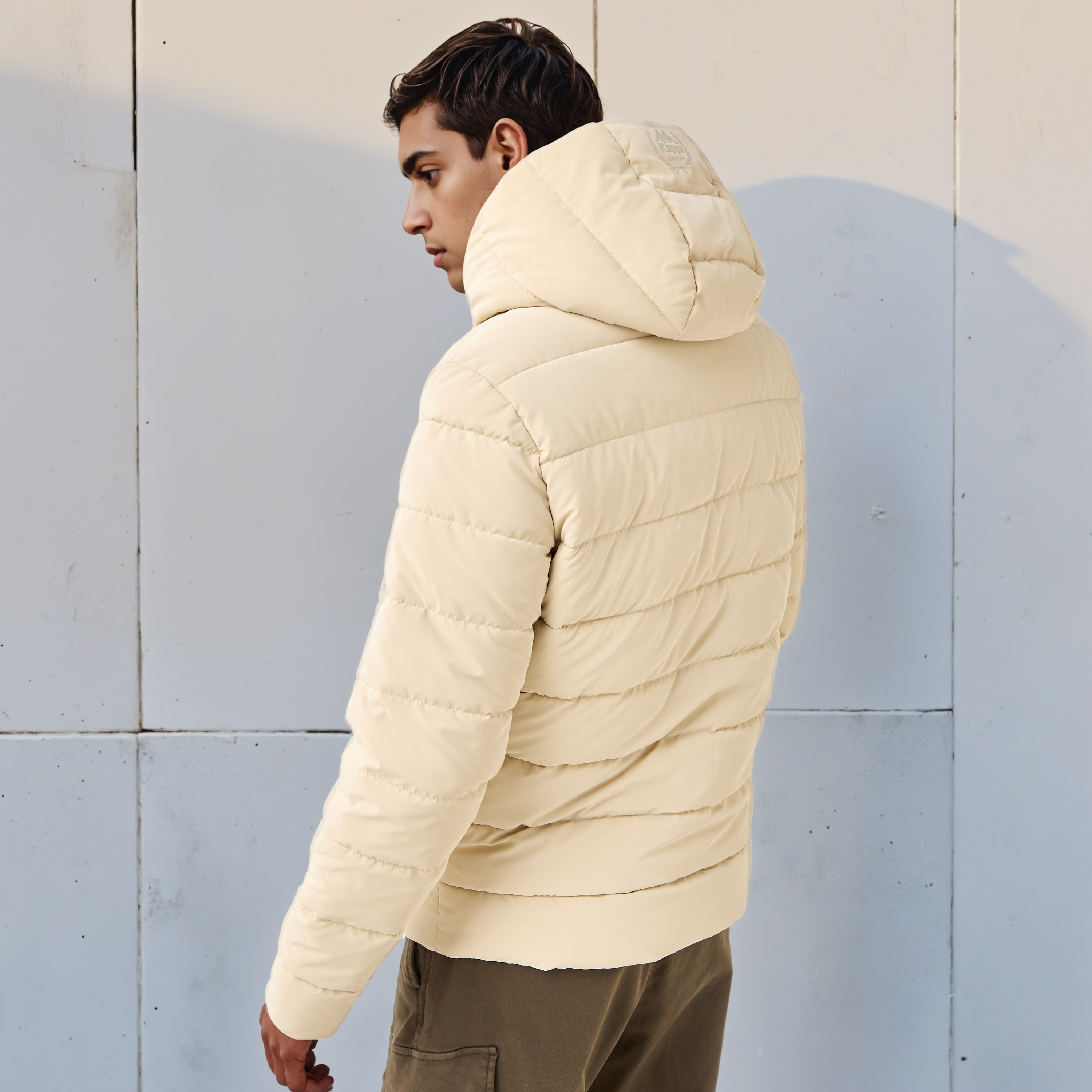 Kappa Men Regular Fit Hooded Puffer Jacket-men-clothing-jacketsandblazers-jackets-image-3