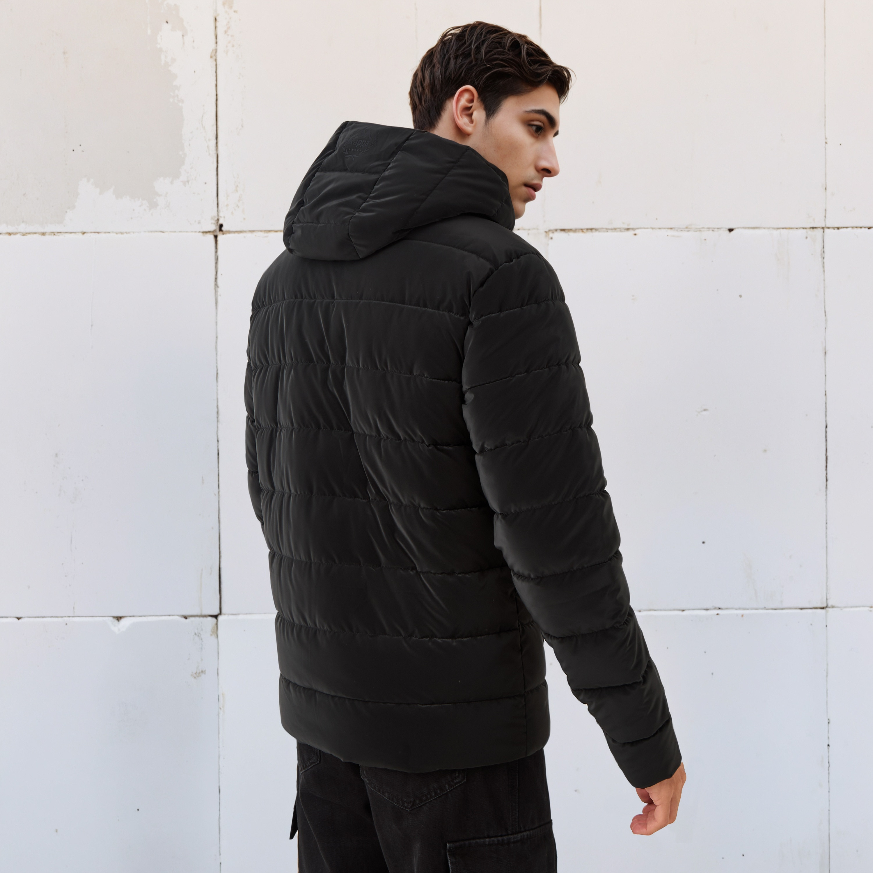 Kappa Men Regular Fit Hooded Puffer Jacket-men-clothing-jacketsandblazers-jackets-image-3
