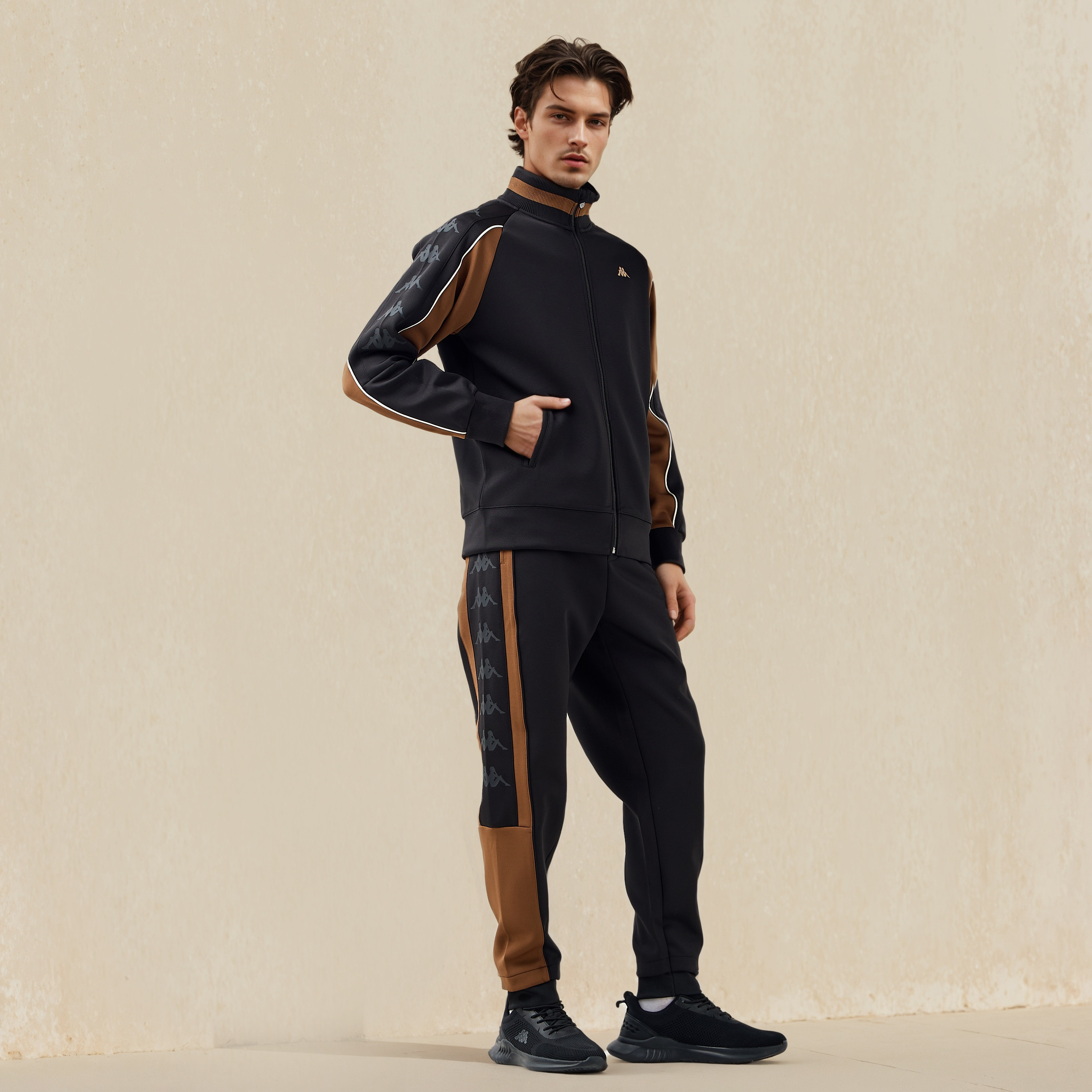 Kappa Men's Printed Joggers-men-clothing-sportswearandactivewear-bottoms-joggers-image-2
