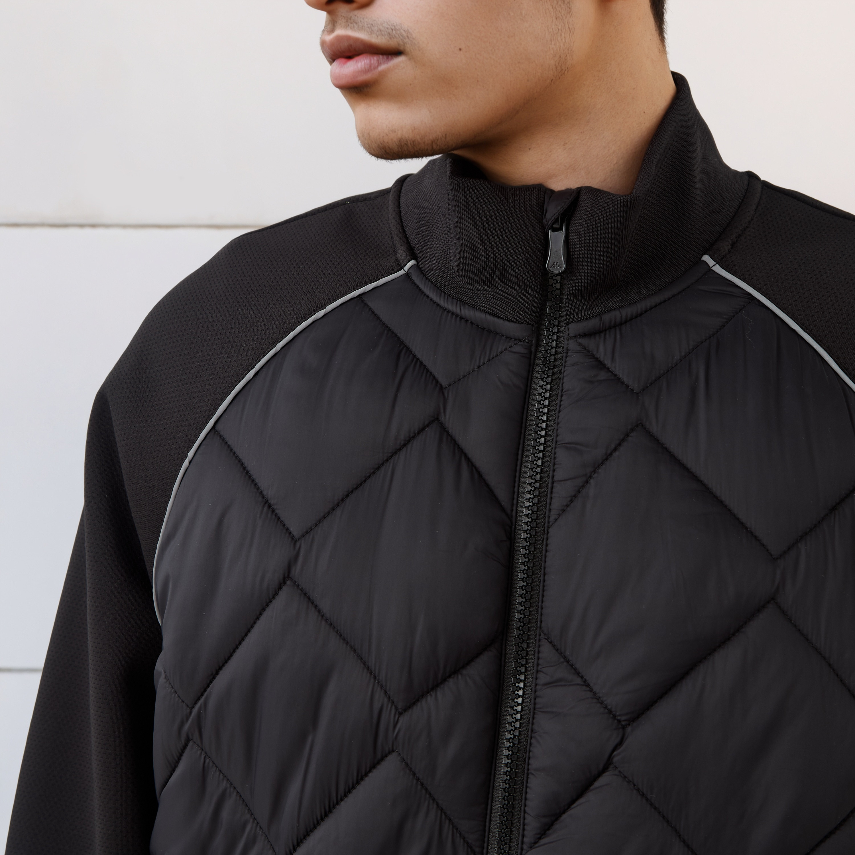 Kappa Men Quilted Zip Closure Jacket-men-clothing-jacketsandblazers-jackets-image-6