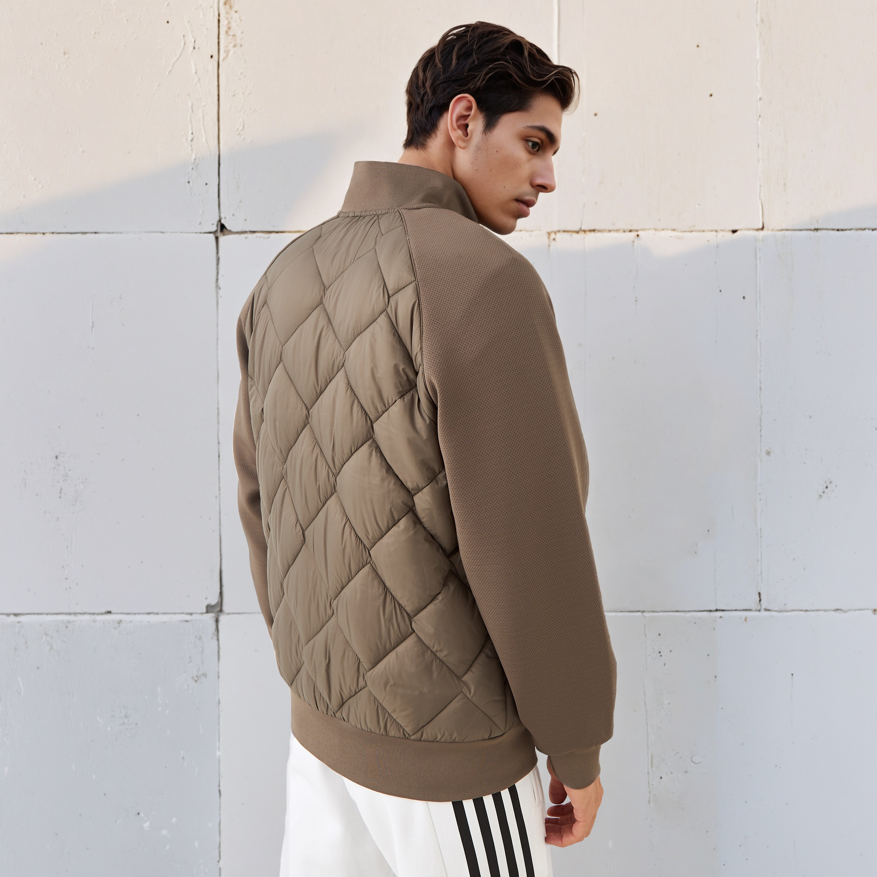 Kappa Men Quilted Zip Closure Jacket-men-clothing-jacketsandblazers-jackets-image-3