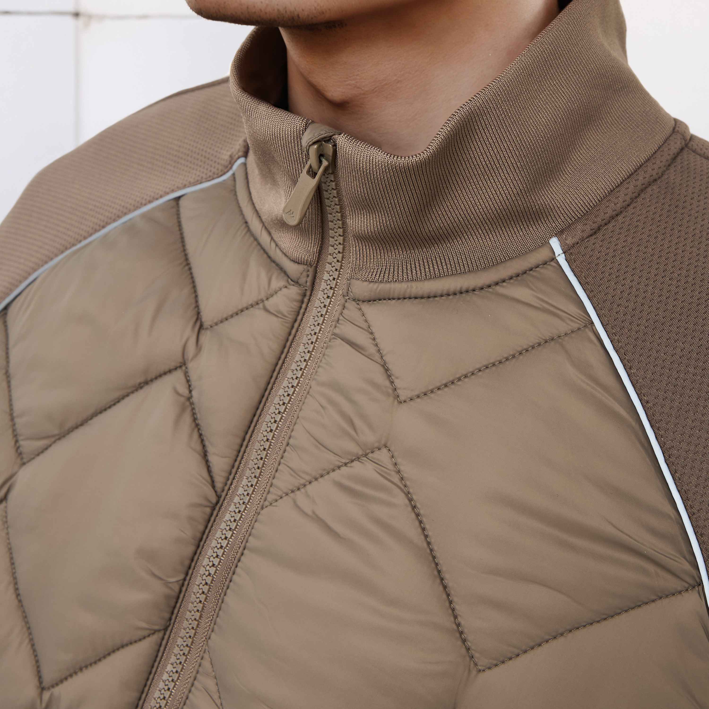 Kappa Men Quilted Zip Closure Jacket-men-clothing-jacketsandblazers-jackets-image-5