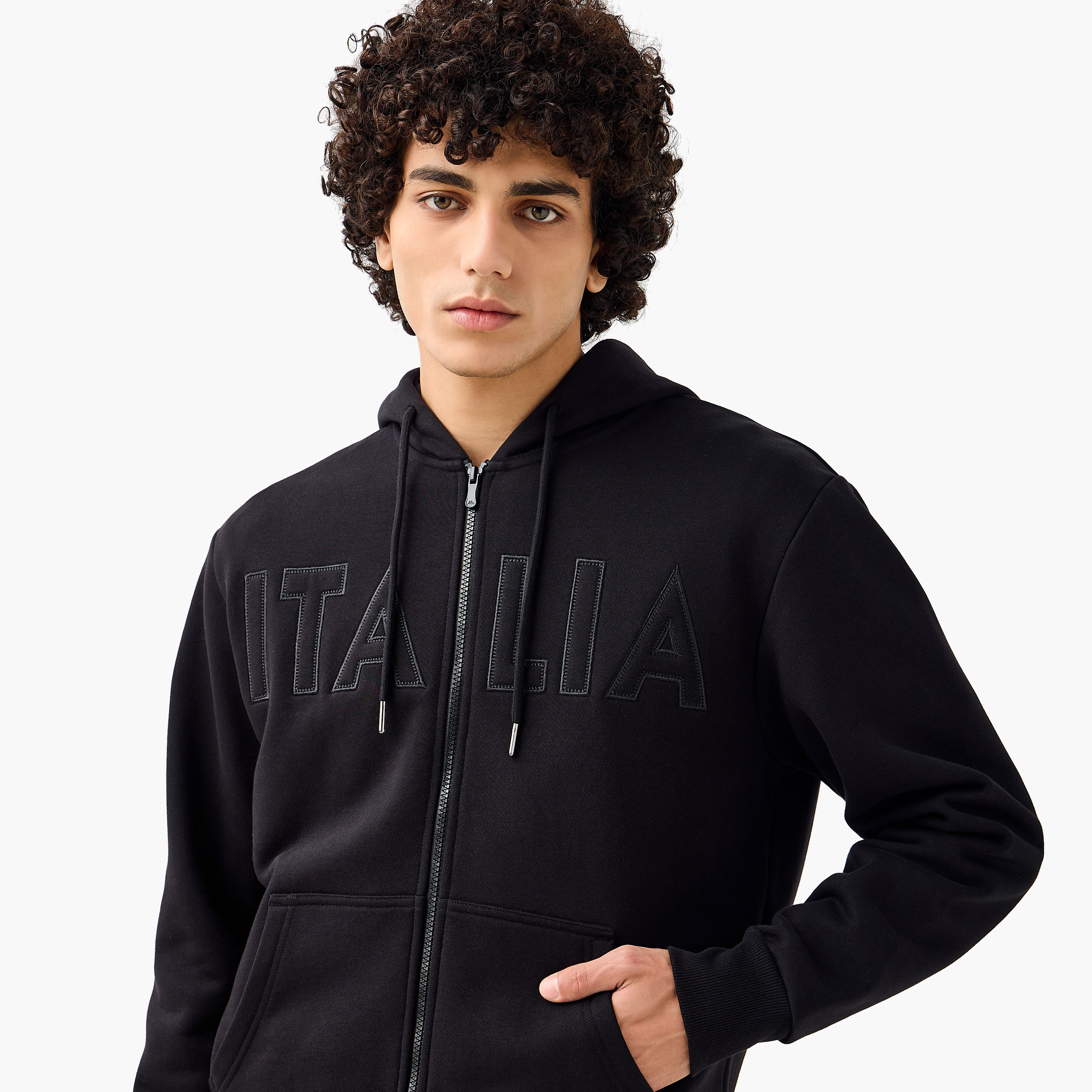 Kappa Men's Italia Embroidered Hoodie-men-winterwear-hoodiesandsweatshirts-image-5