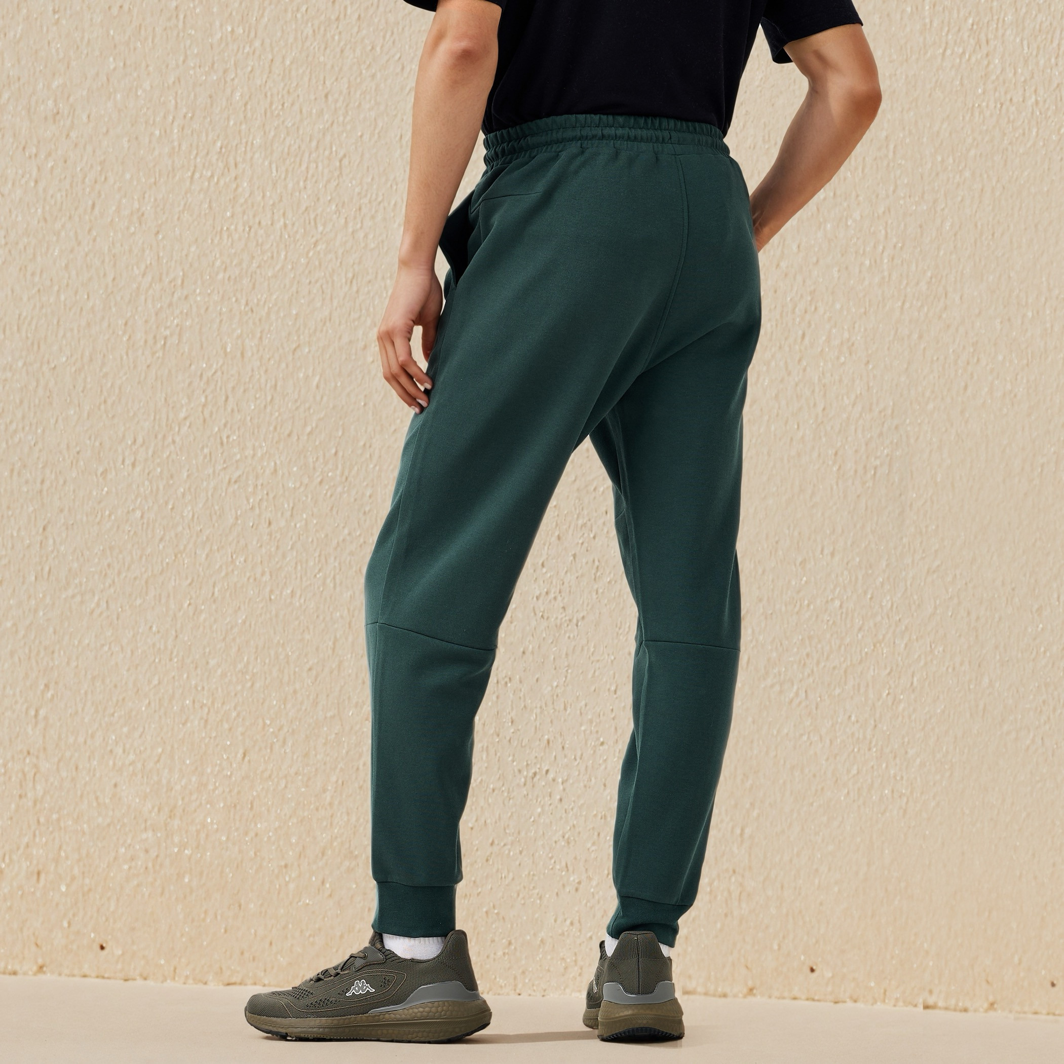 Kappa Men Panelled Drawstring Closure Joggers-men-clothing-sportswearandactivewear-bottoms-joggers-image-3