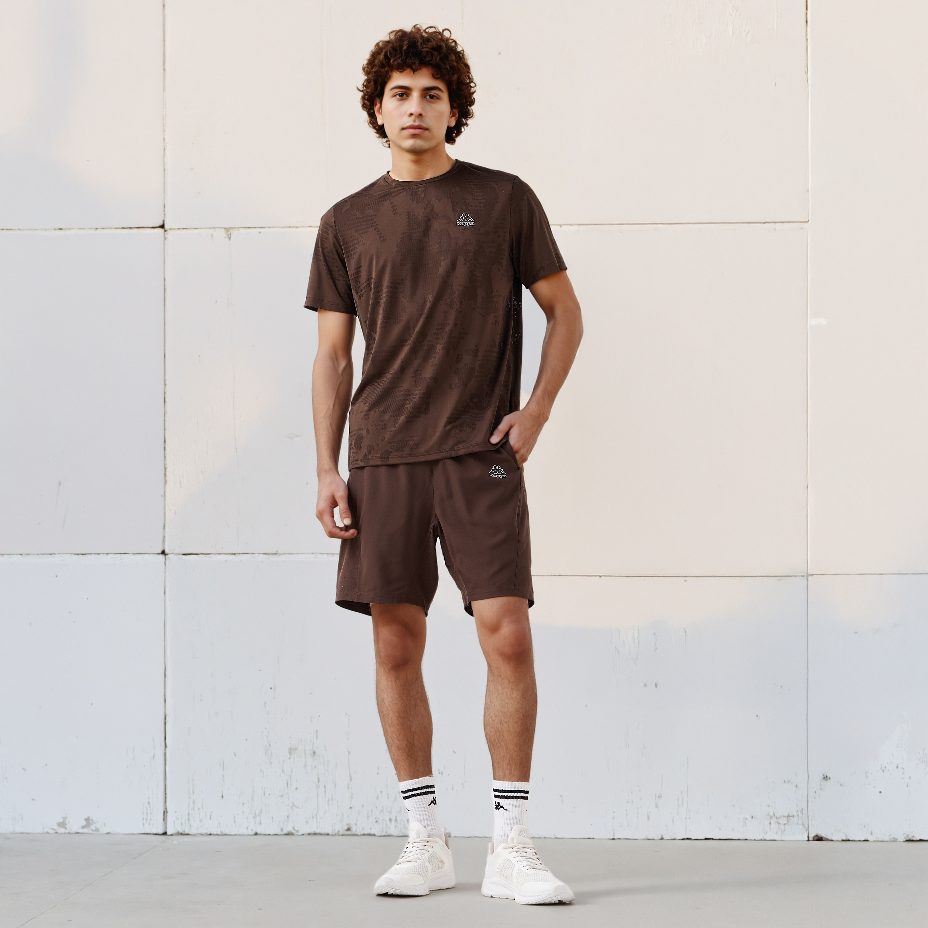 Kappa Men Performance Textured T-shirt-men-clothing-sportswearandactivewear-tshirtsandpolos-image-2