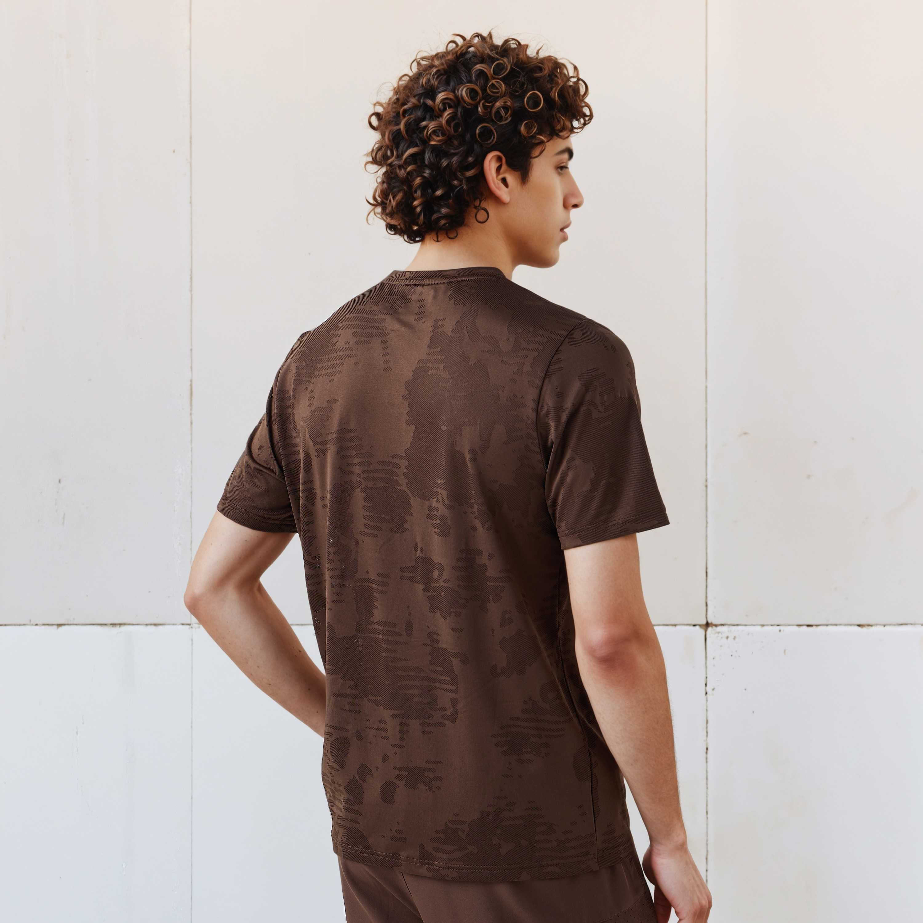 Kappa Men Performance Textured T-shirt-men-clothing-sportswearandactivewear-tshirtsandpolos-image-3