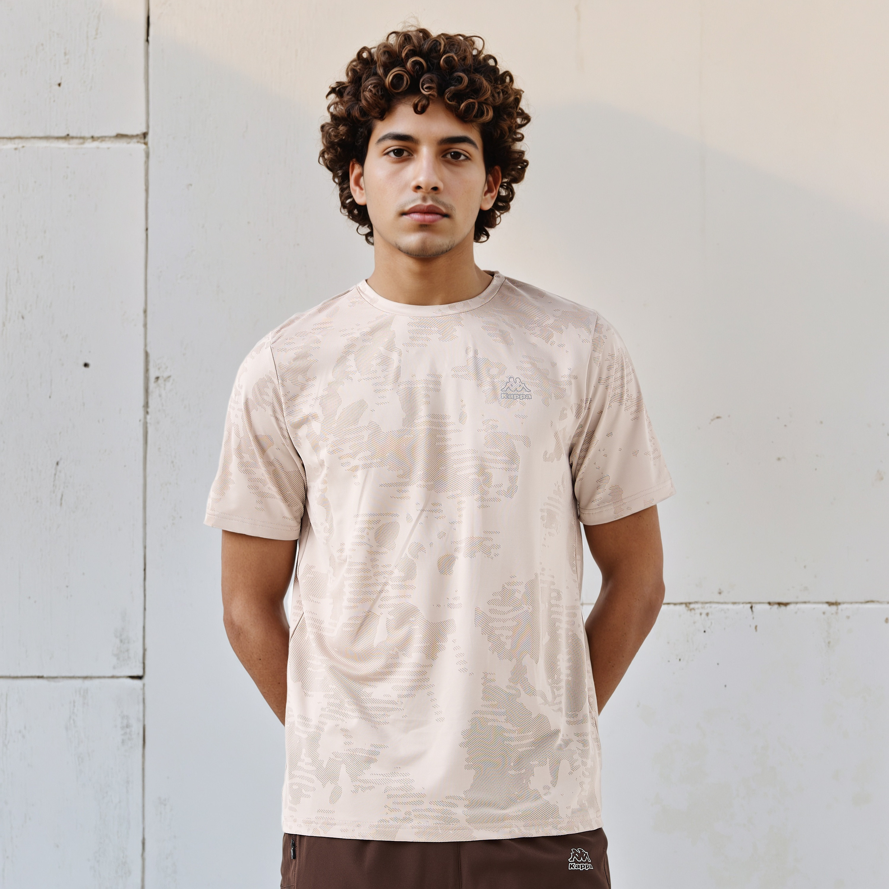 Kappa Men Performance Textured T-shirt-men-clothing-sportswearandactivewear-tshirtsandpolos-image-1
