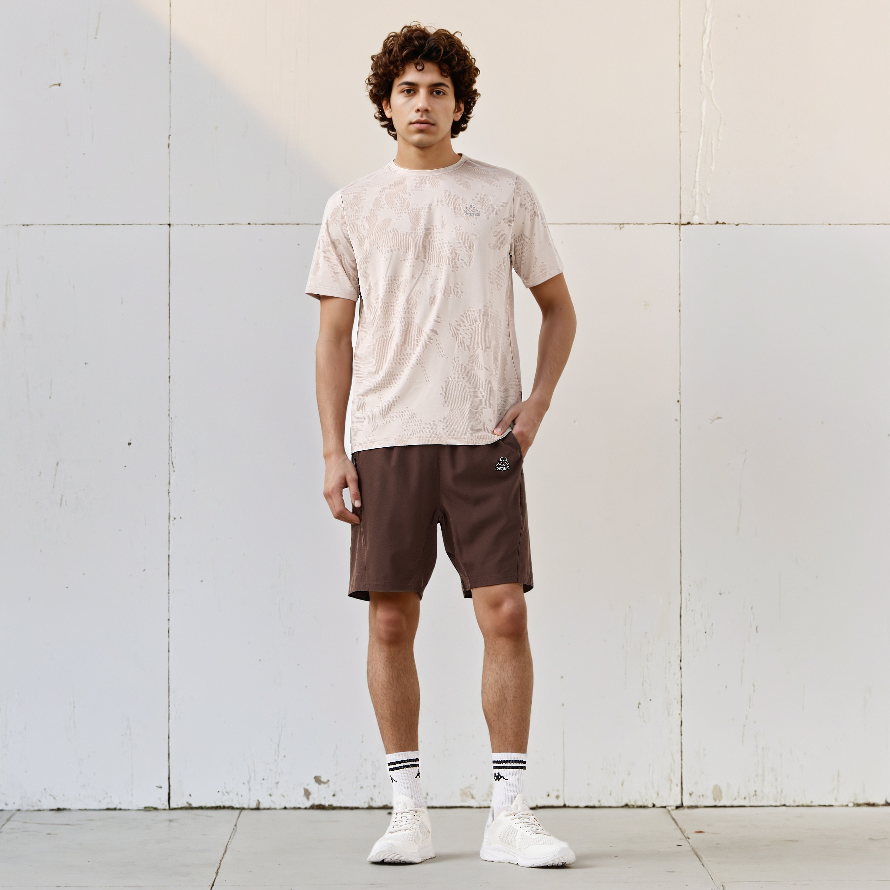Kappa Men Performance Textured T-shirt-men-clothing-sportswearandactivewear-tshirtsandpolos-image-2