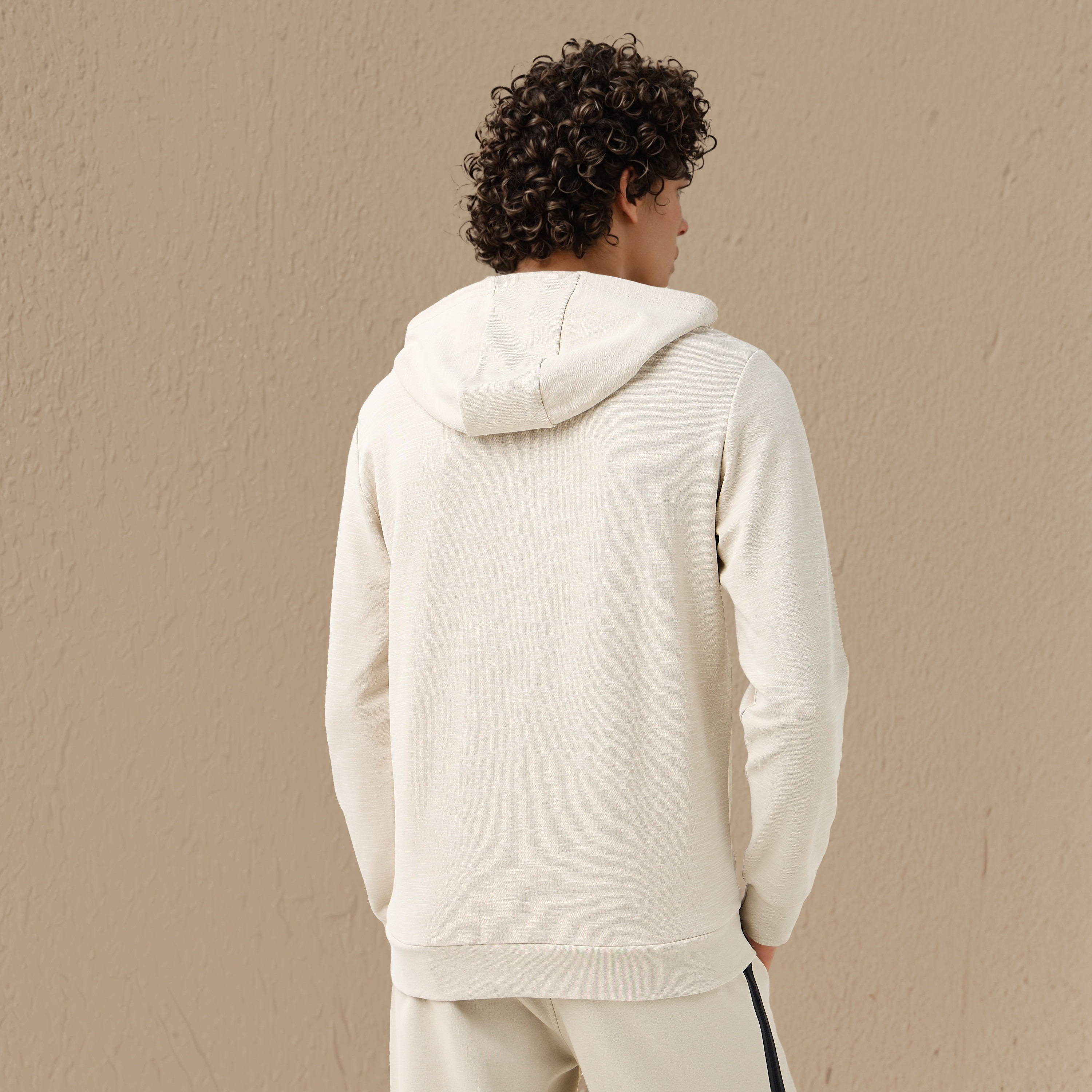 Kappa Men Essential Textured Hoodie-men-winterwear-hoodiesandsweatshirts-image-3