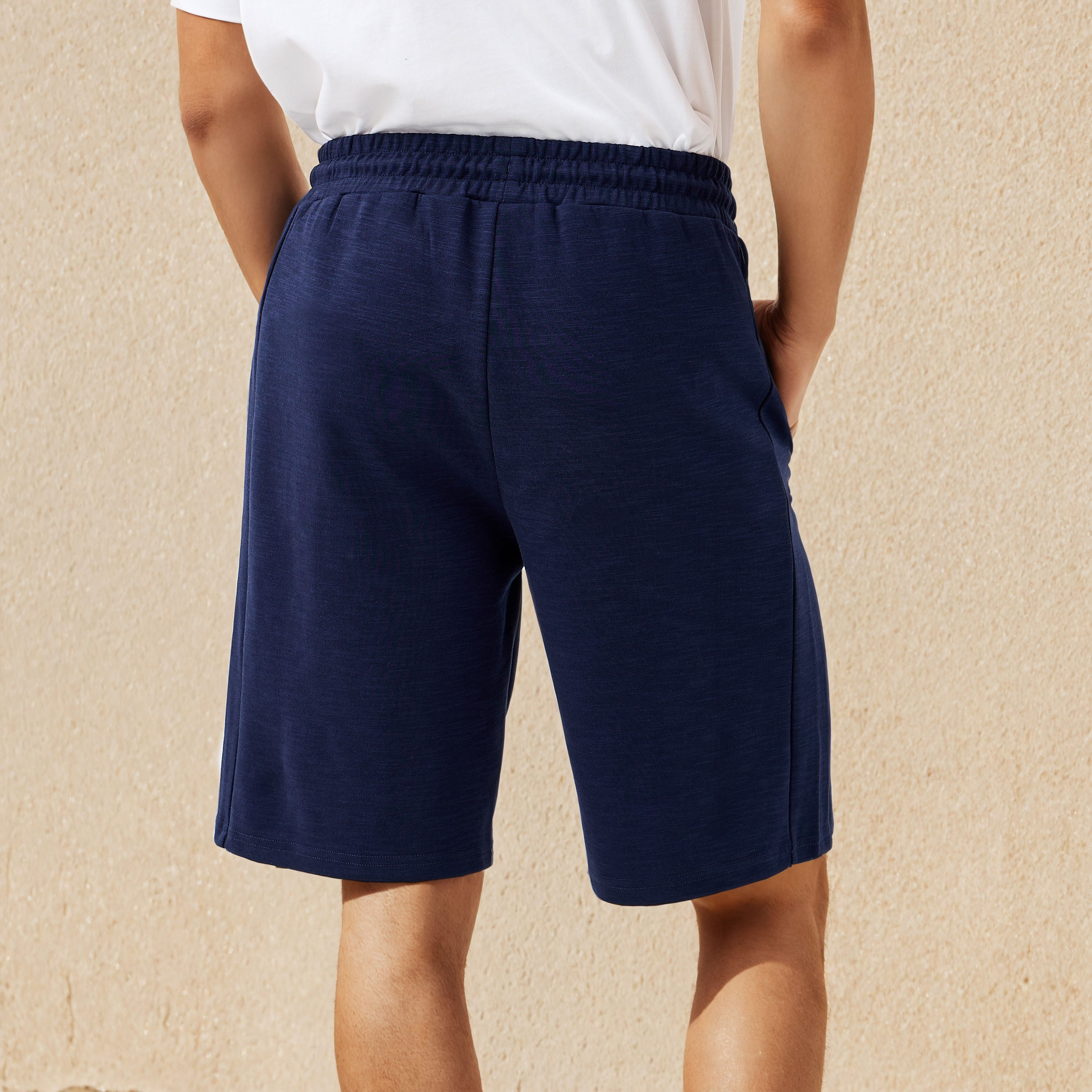 Kappa Men Core Drawstring Closure Shorts-men-clothing-bottoms-shorts-image-4