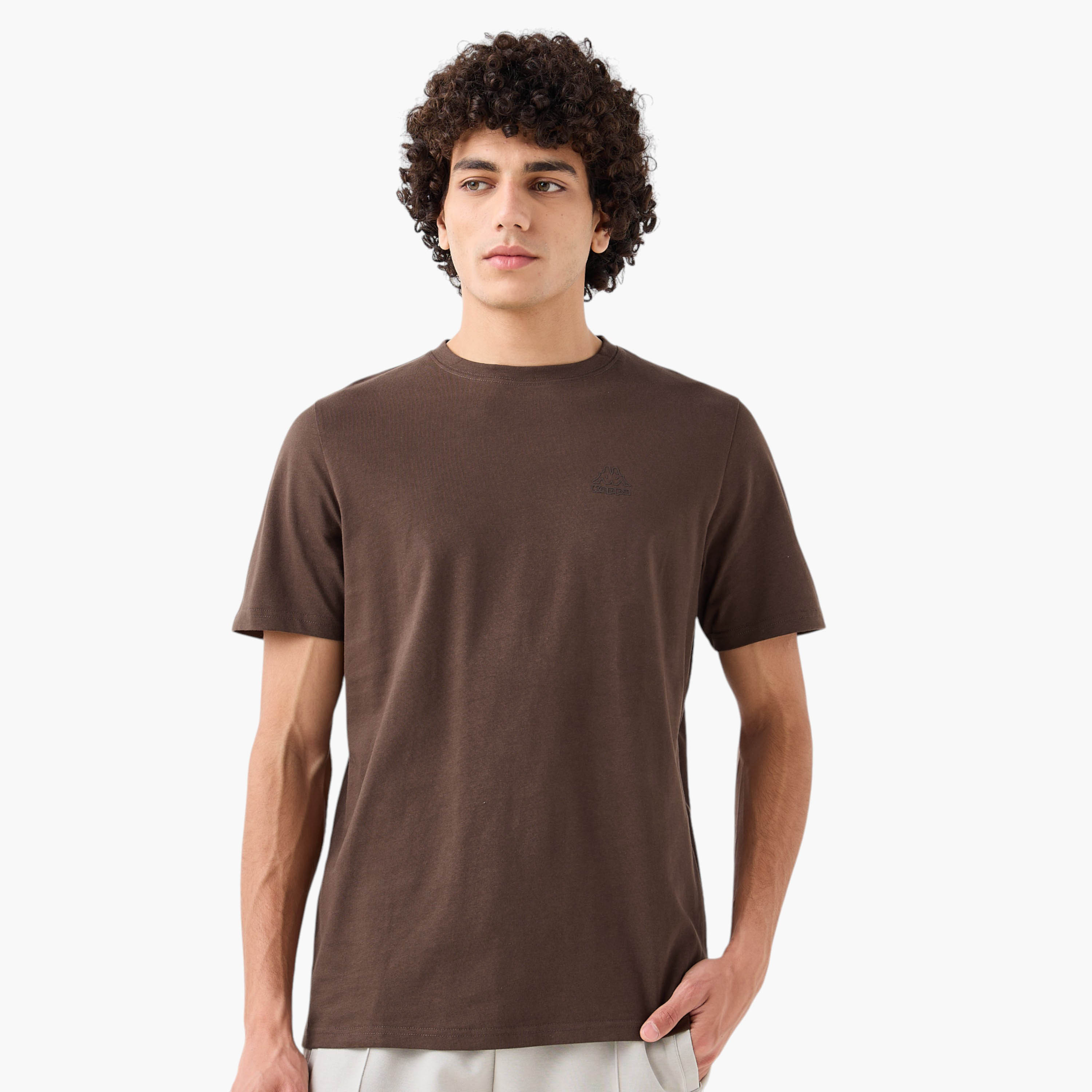 Kappa Men Core Logo Print T-shirt-men-clothing-tshirtsandpolos-tshirts-image-1