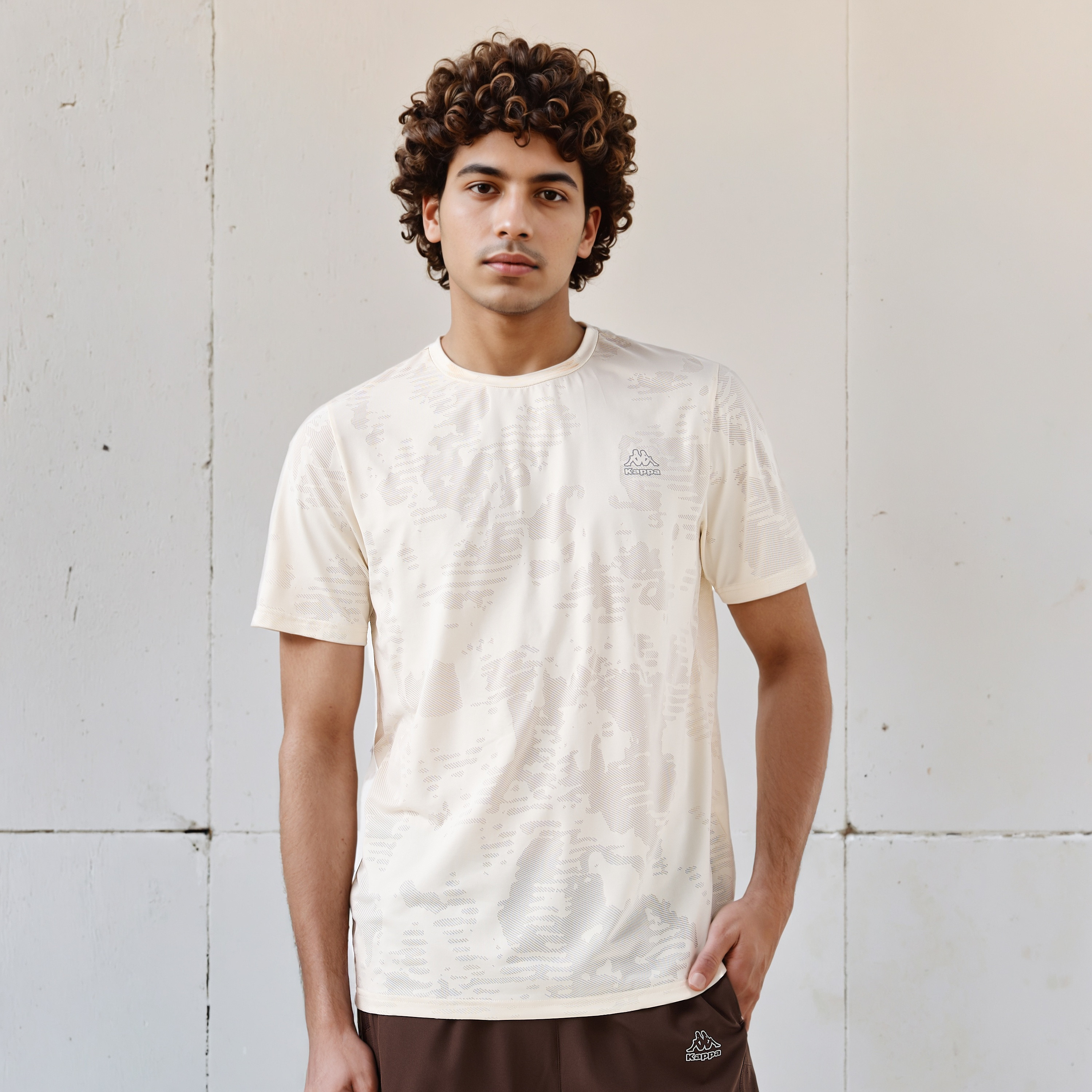 Kappa Men Performance Textured T-shirt-men-clothing-sportswearandactivewear-tshirtsandpolos-image-1