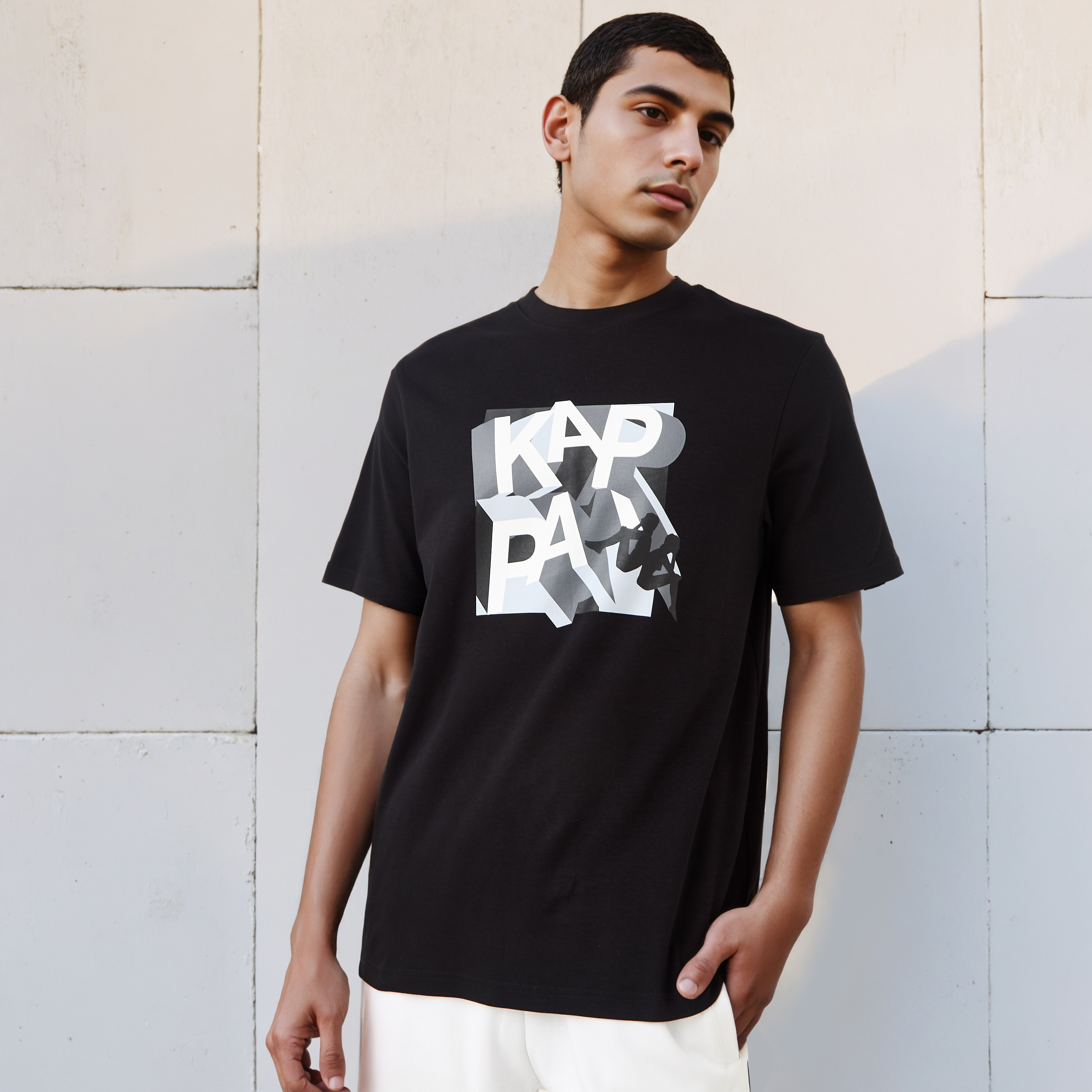 Kappa Men's Logo Print T-shirt-men-clothing-tshirtsandpolos-tshirts-image-1